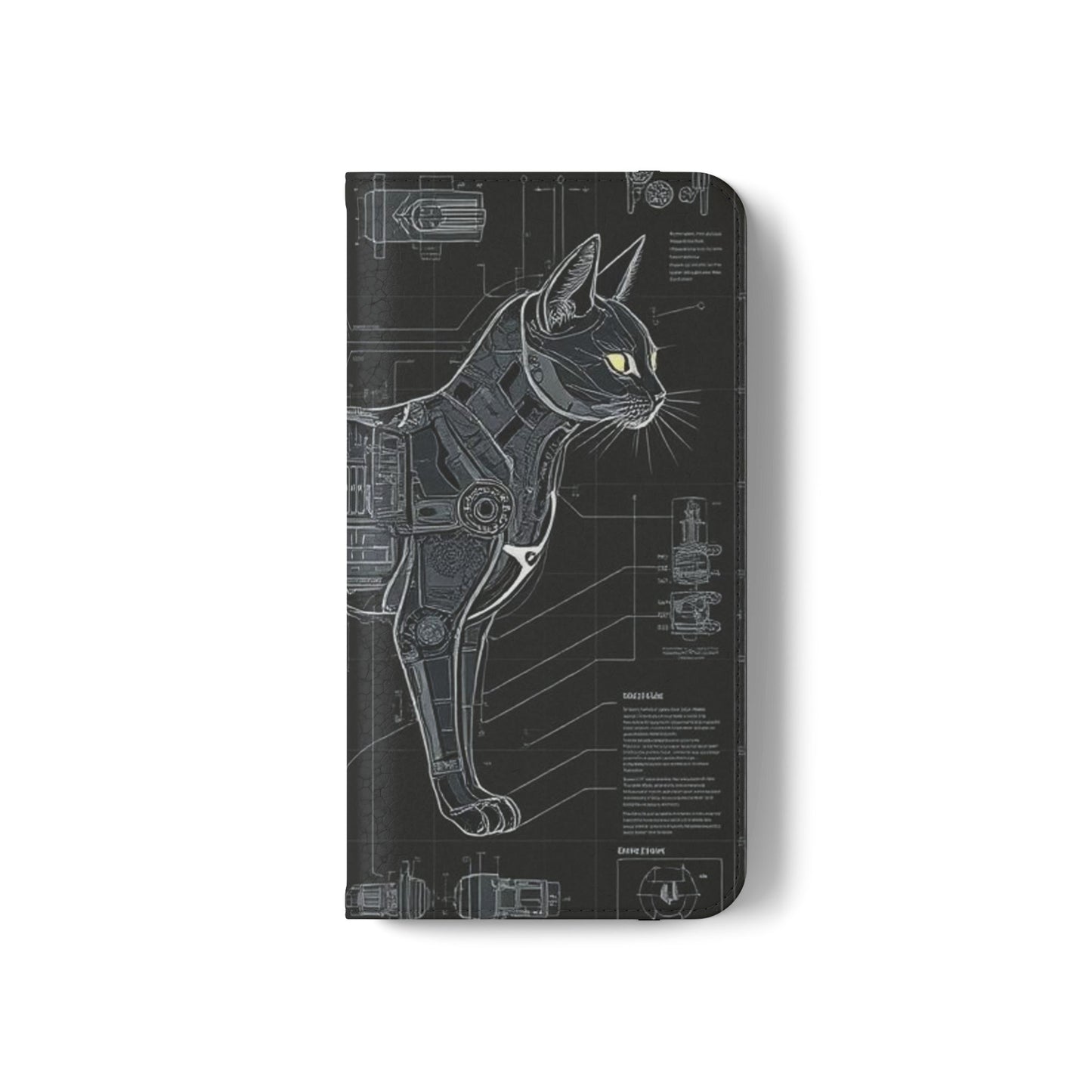 Cat Anatomy Flip Cases