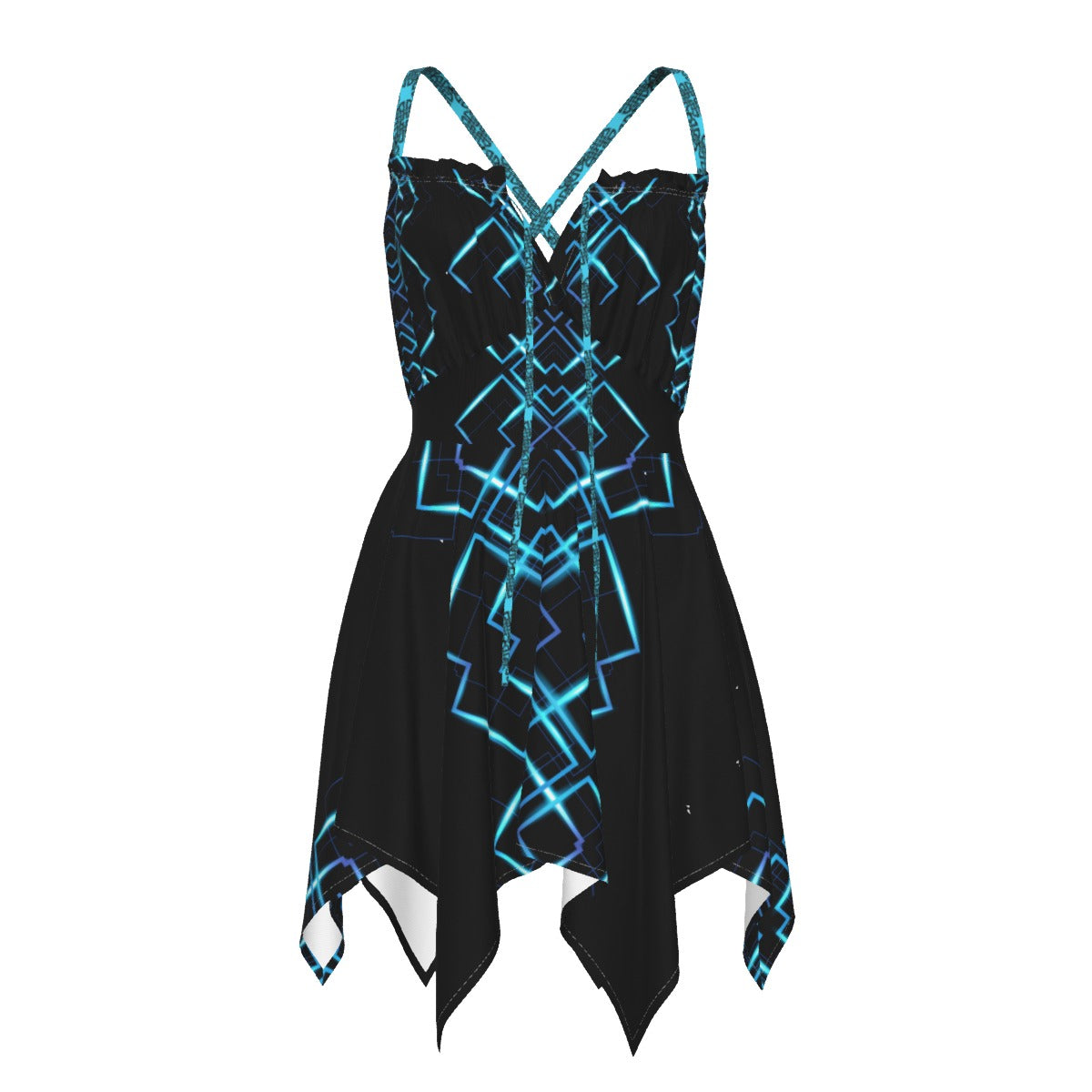 Stand out  with the  Blue Rave Slip Dress  available at Hey Nugget. Grab yours today!