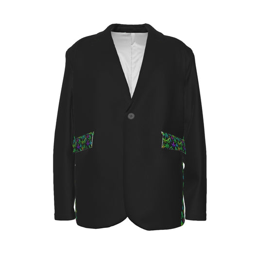 Stand out  with the  Good Vibes Men's Blazer  available at Hey Nugget. Grab yours today!