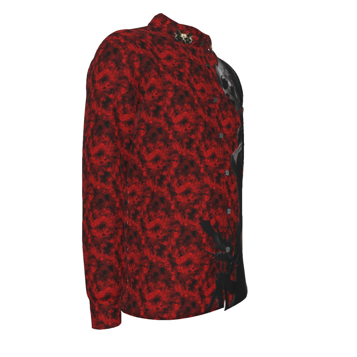 Stand out  with the  Lady of the Night Men's Long Sleeve Shirt  available at Hey Nugget. Grab yours today!