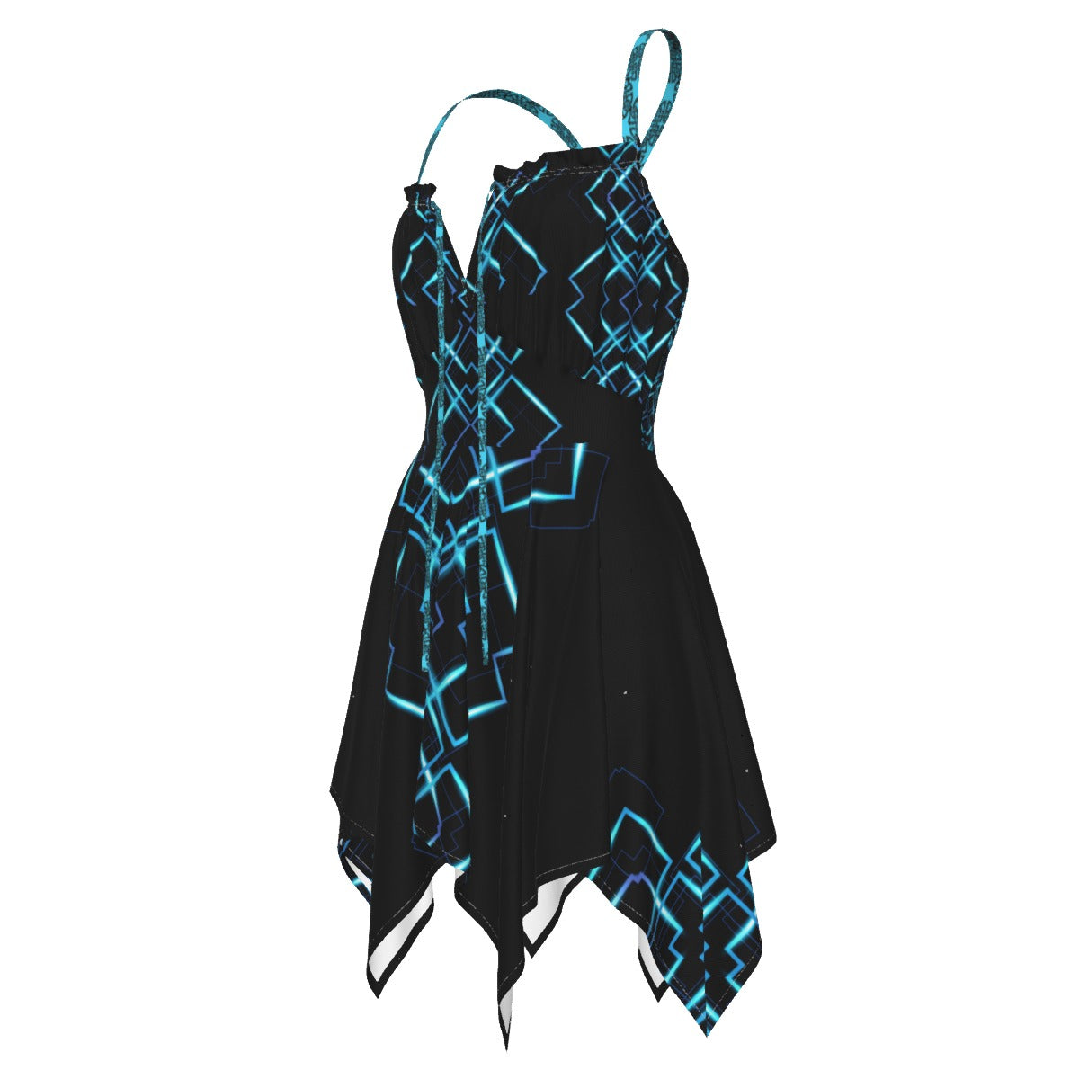 Stand out  with the  Blue Rave Slip Dress  available at Hey Nugget. Grab yours today!