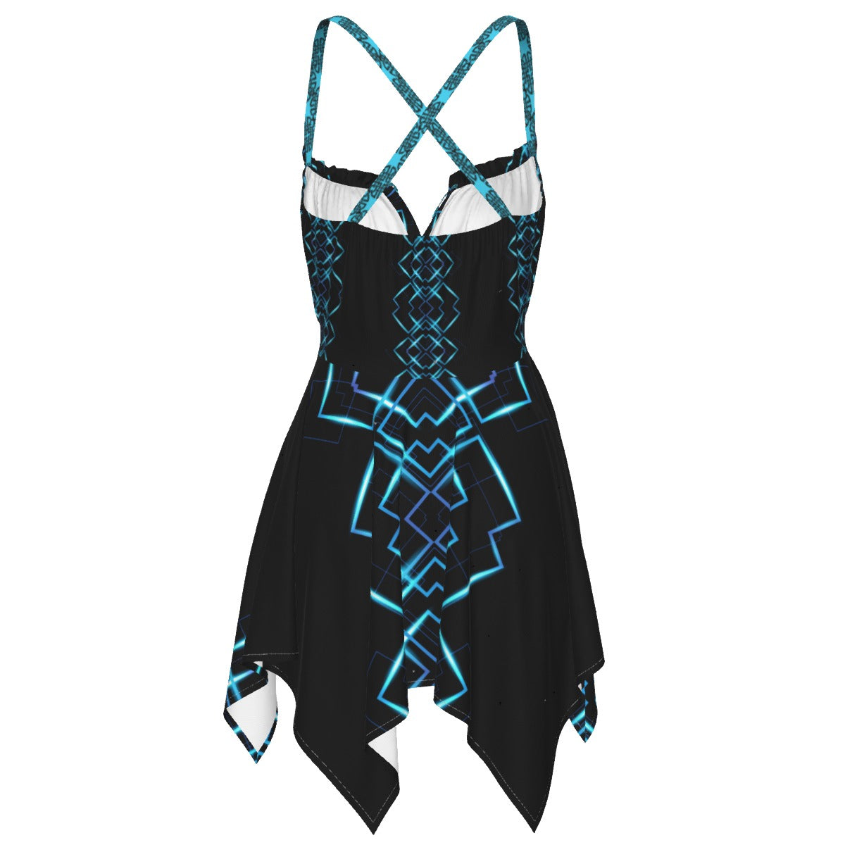 Stand out  with the  Blue Rave Slip Dress  available at Hey Nugget. Grab yours today!