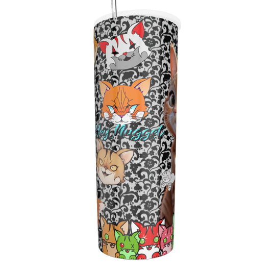 Stand out  with the  The Years of Nugget Glitter Tumbler With Stainless Steel Straw 20oz  available at Hey Nugget. Grab yours today!