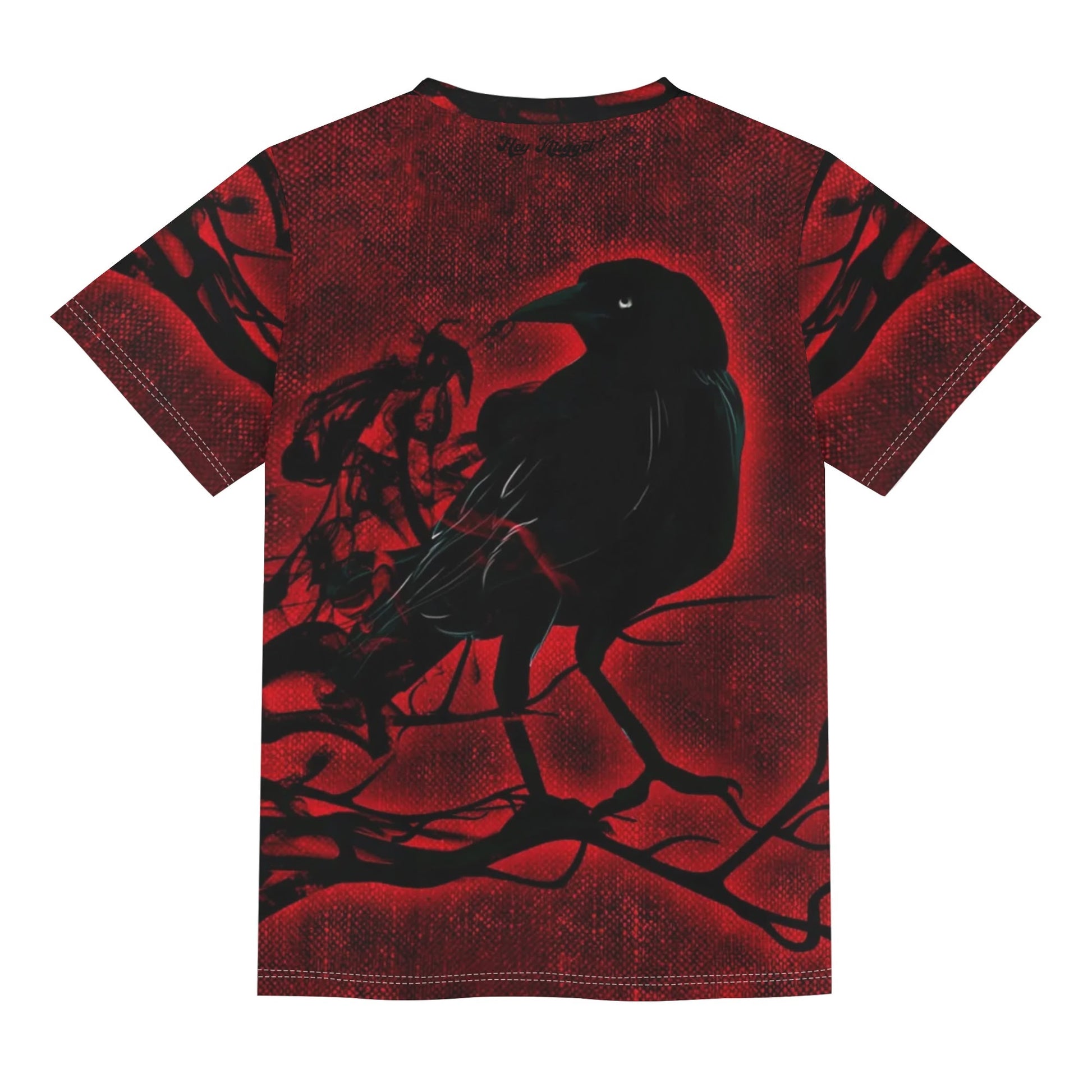 Stand out  with the  Dark Crow Childrens Loose Fit Short Sleeve T-Shirt  available at Hey Nugget. Grab yours today!