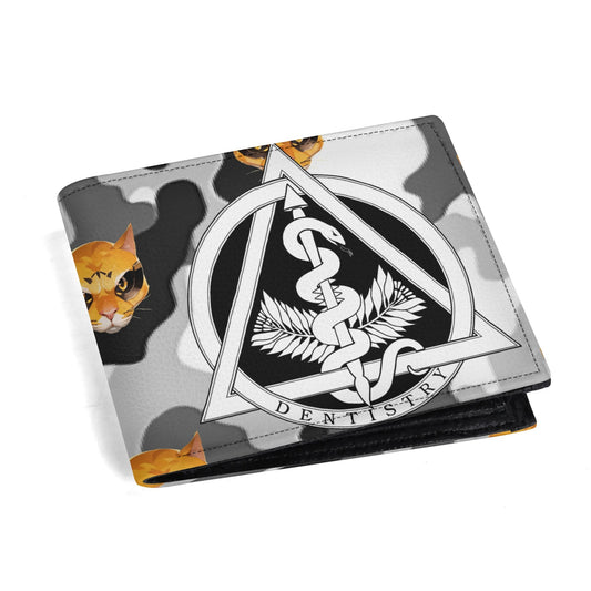 Stand out  with the  The Nugget Army Dentists  Leather Wallet  available at Hey Nugget. Grab yours today!