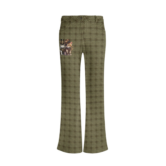 Stand out  with the  Steampunk Womens Flare Pants  available at Hey Nugget. Grab yours today!