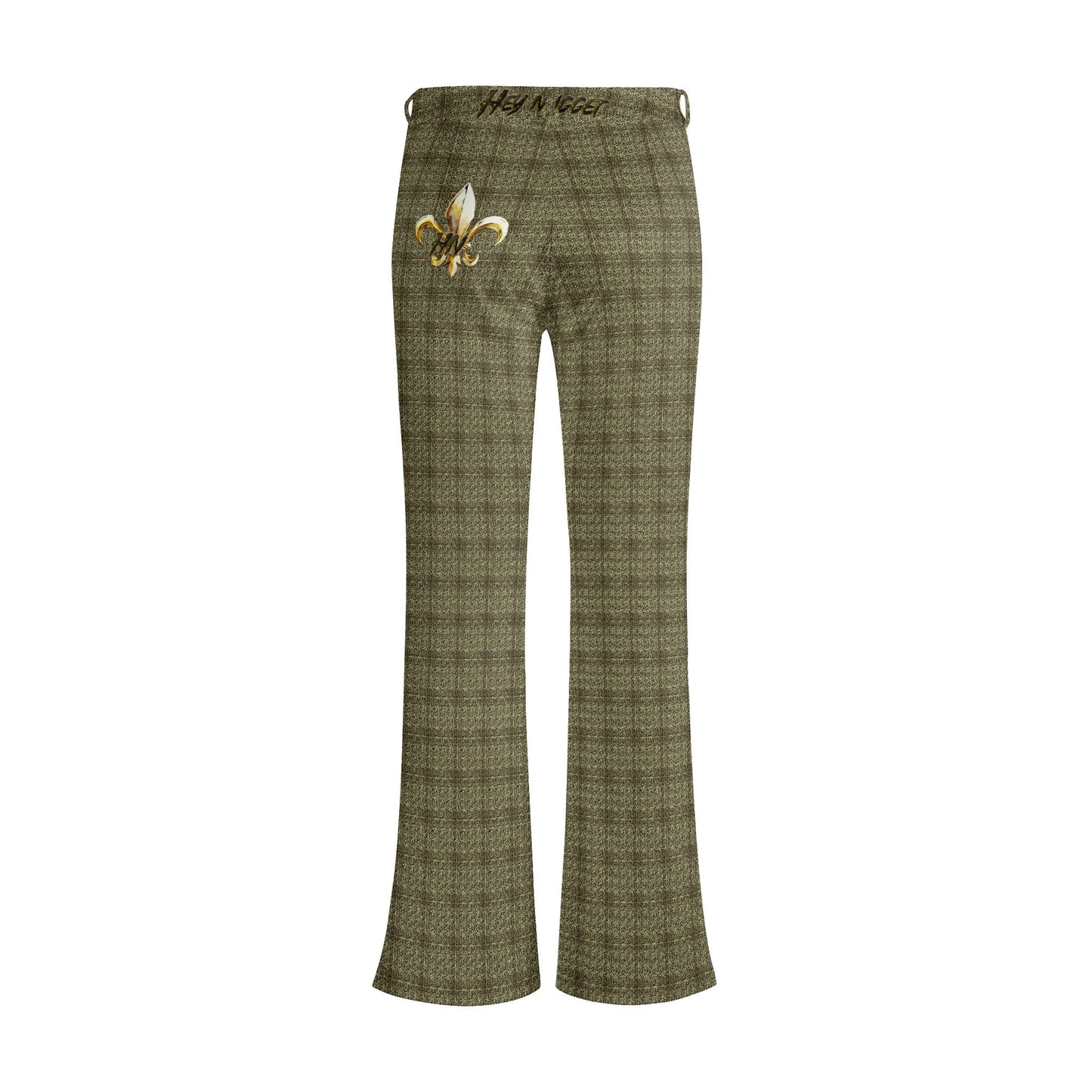 Stand out  with the  Steampunk Womens Flare Pants  available at Hey Nugget. Grab yours today!