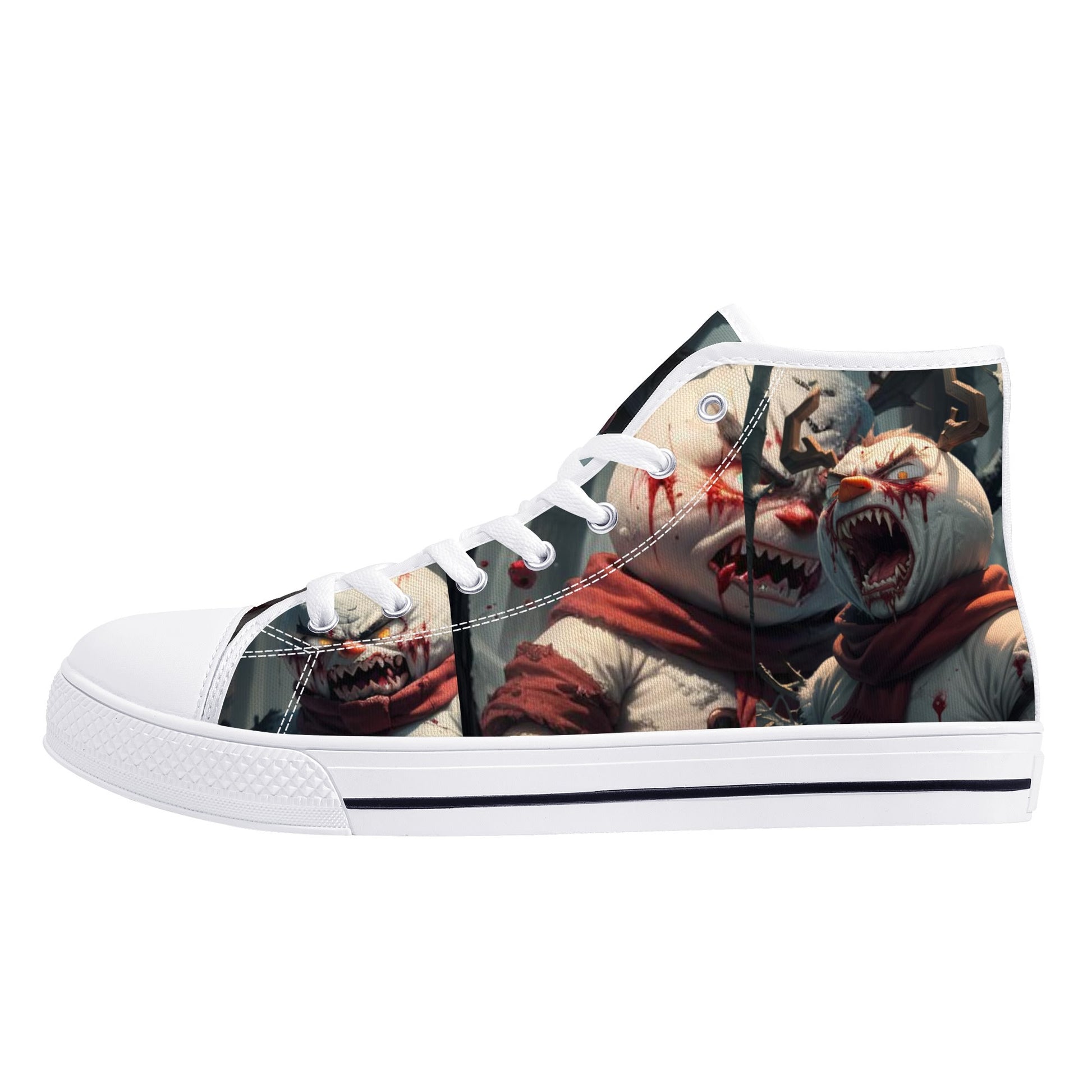 Stand out  with the  Frostys Revenge Mens High Top Canvas Shoes  available at Hey Nugget. Grab yours today!