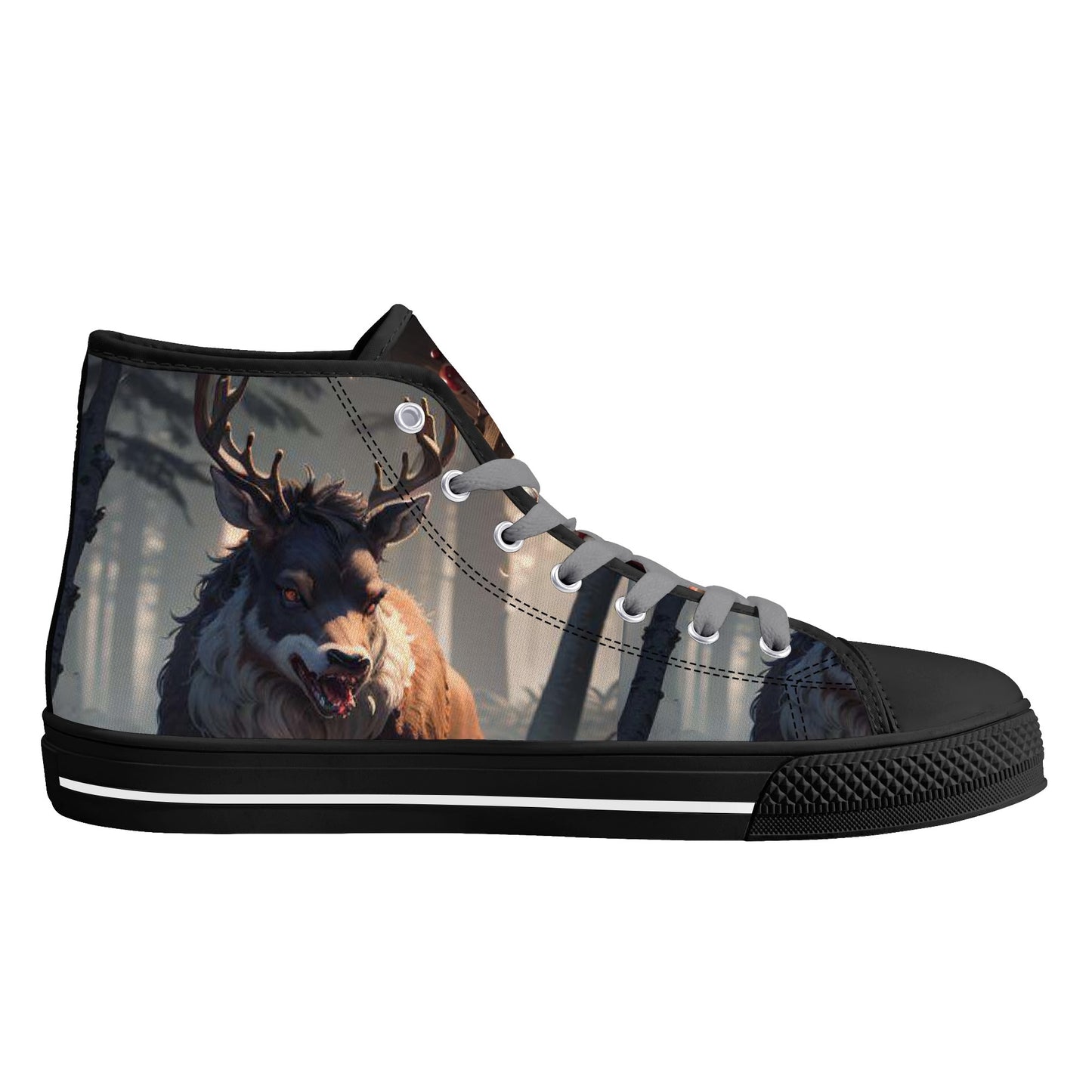 Stand out  with the  Frostys Revenge Mens High Top Canvas Shoes  available at Hey Nugget. Grab yours today!