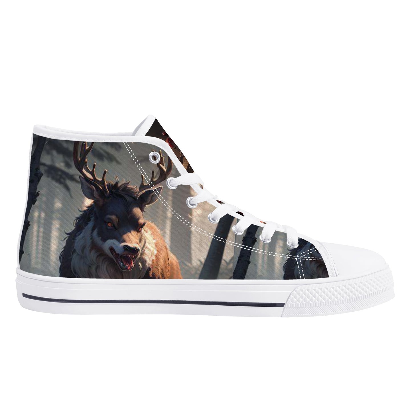 Stand out  with the  Frostys Revenge Mens High Top Canvas Shoes  available at Hey Nugget. Grab yours today!