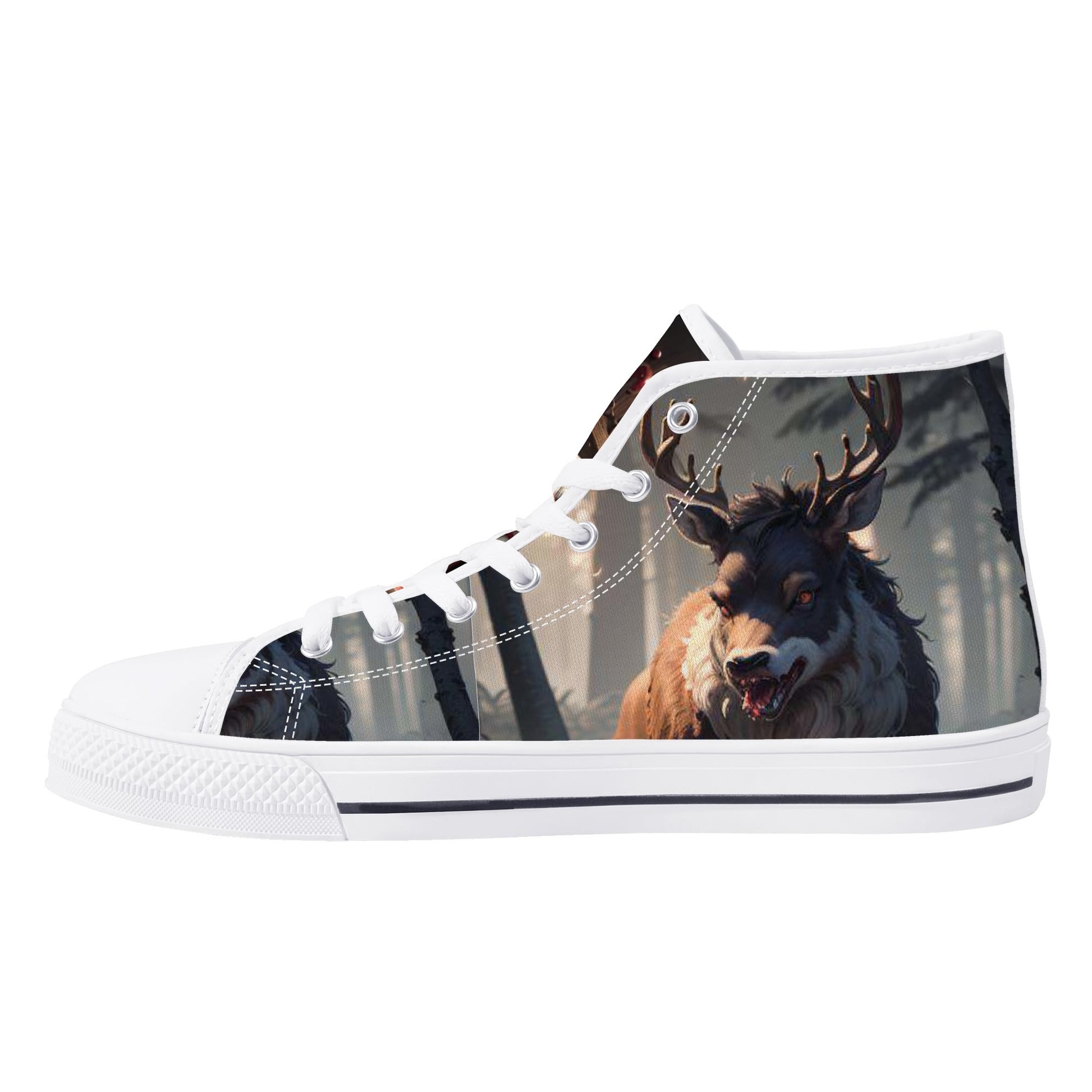 Stand out  with the  Frostys Revenge Mens High Top Canvas Shoes  available at Hey Nugget. Grab yours today!