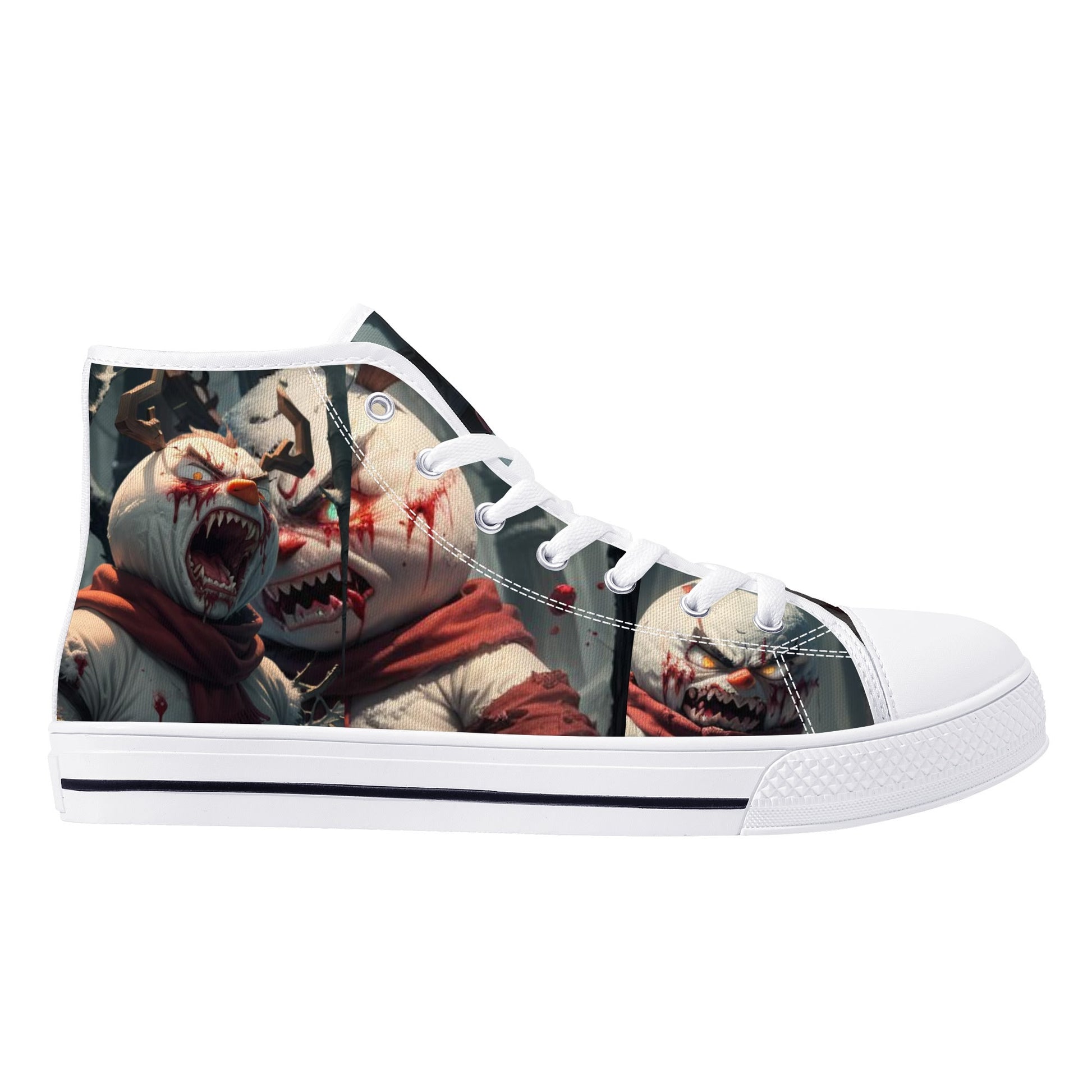 Stand out  with the  Frostys Revenge Mens High Top Canvas Shoes  available at Hey Nugget. Grab yours today!