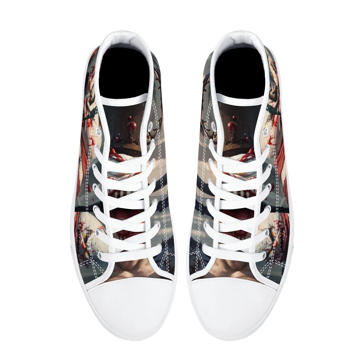 Stand out  with the  Frostys Revenge Mens High Top Canvas Shoes  available at Hey Nugget. Grab yours today!