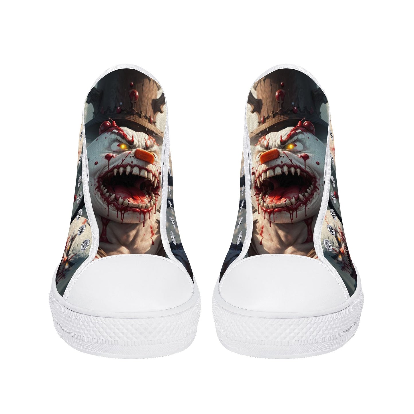 Stand out  with the  Frostys Revenge Mens High Top Canvas Shoes  available at Hey Nugget. Grab yours today!