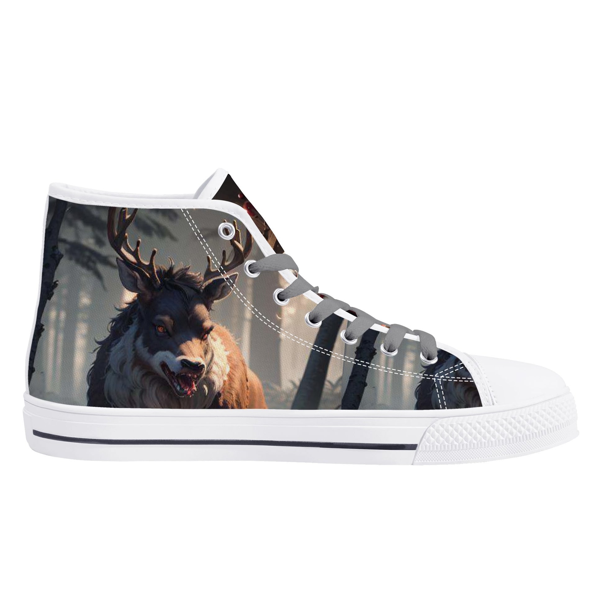 Stand out  with the  Frostys Revenge Womens High Top Canvas Shoes  available at Hey Nugget. Grab yours today!