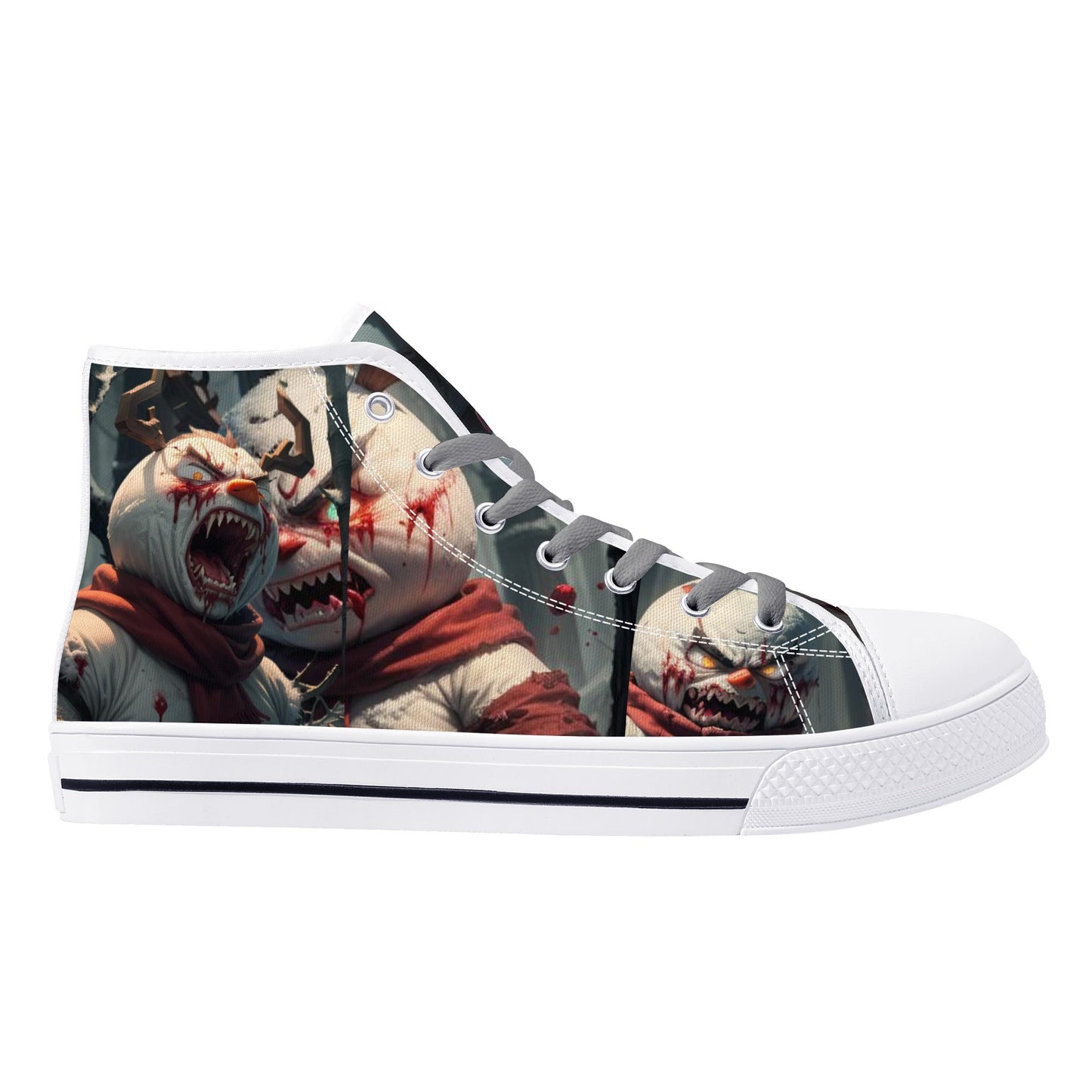 Stand out  with the  Frostys Revenge Womens High Top Canvas Shoes  available at Hey Nugget. Grab yours today!