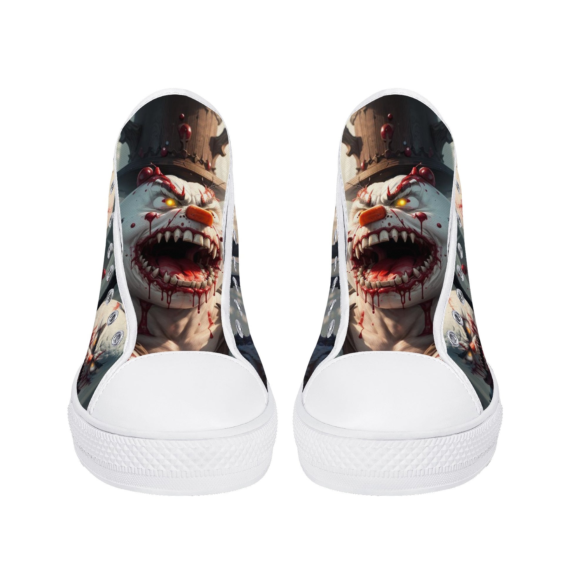 Stand out  with the  Frostys Revenge Womens High Top Canvas Shoes  available at Hey Nugget. Grab yours today!