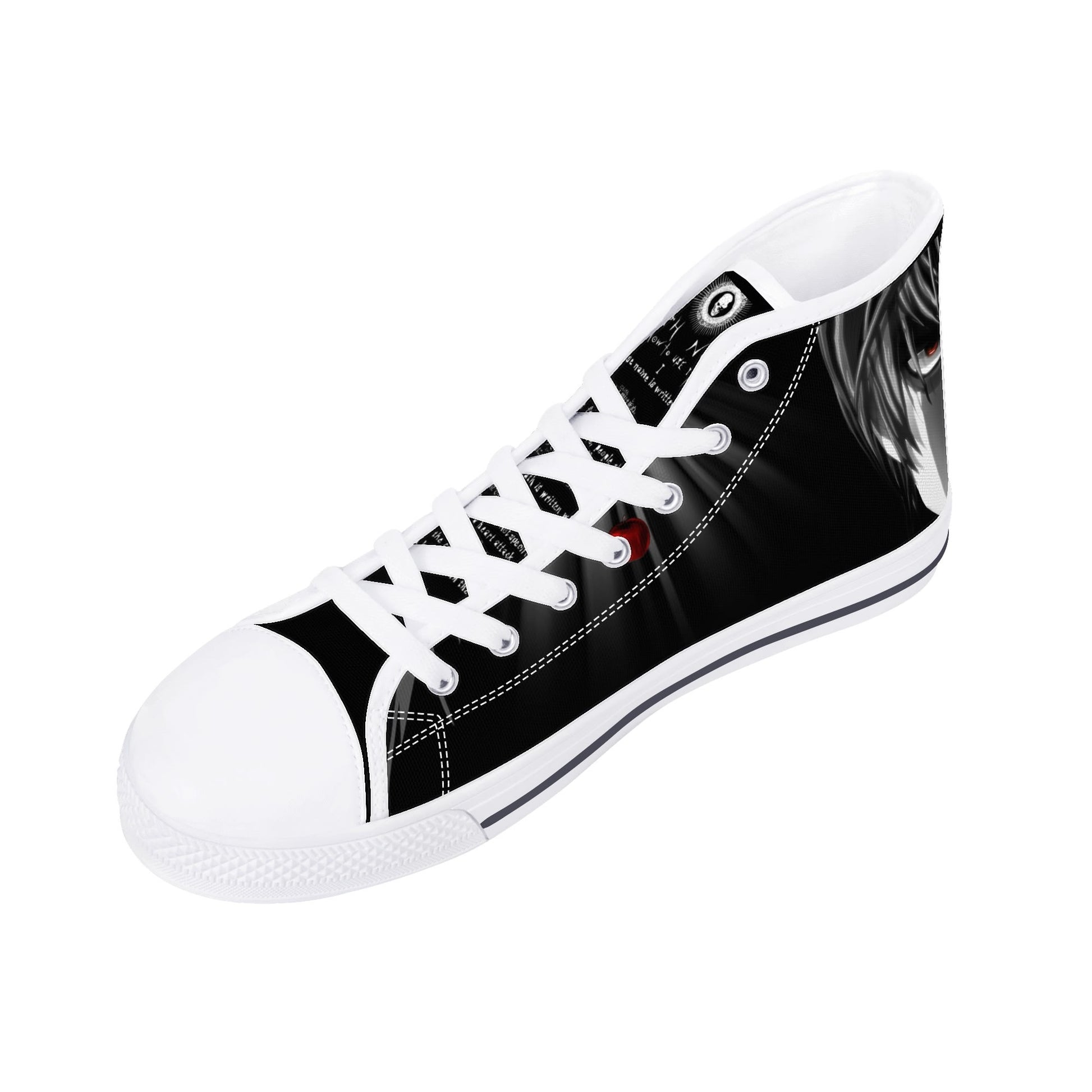 Stand out  with the  DN Anime Mens High Top Canvas Shoes  available at Hey Nugget. Grab yours today!