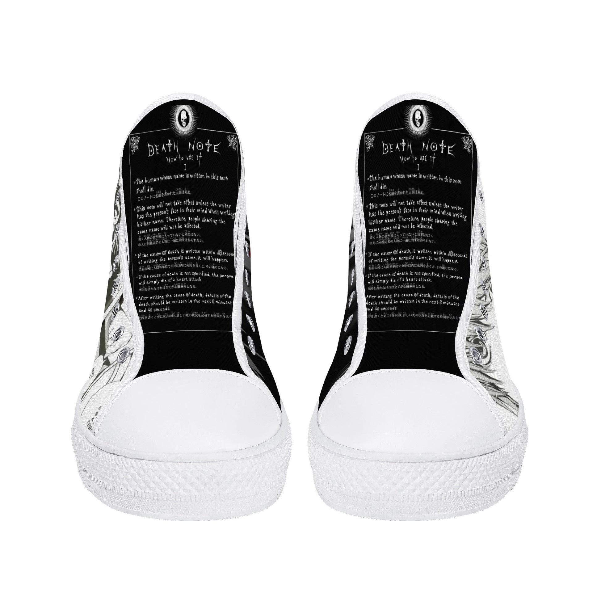 Stand out  with the  DN Anime Mens High Top Canvas Shoes  available at Hey Nugget. Grab yours today!