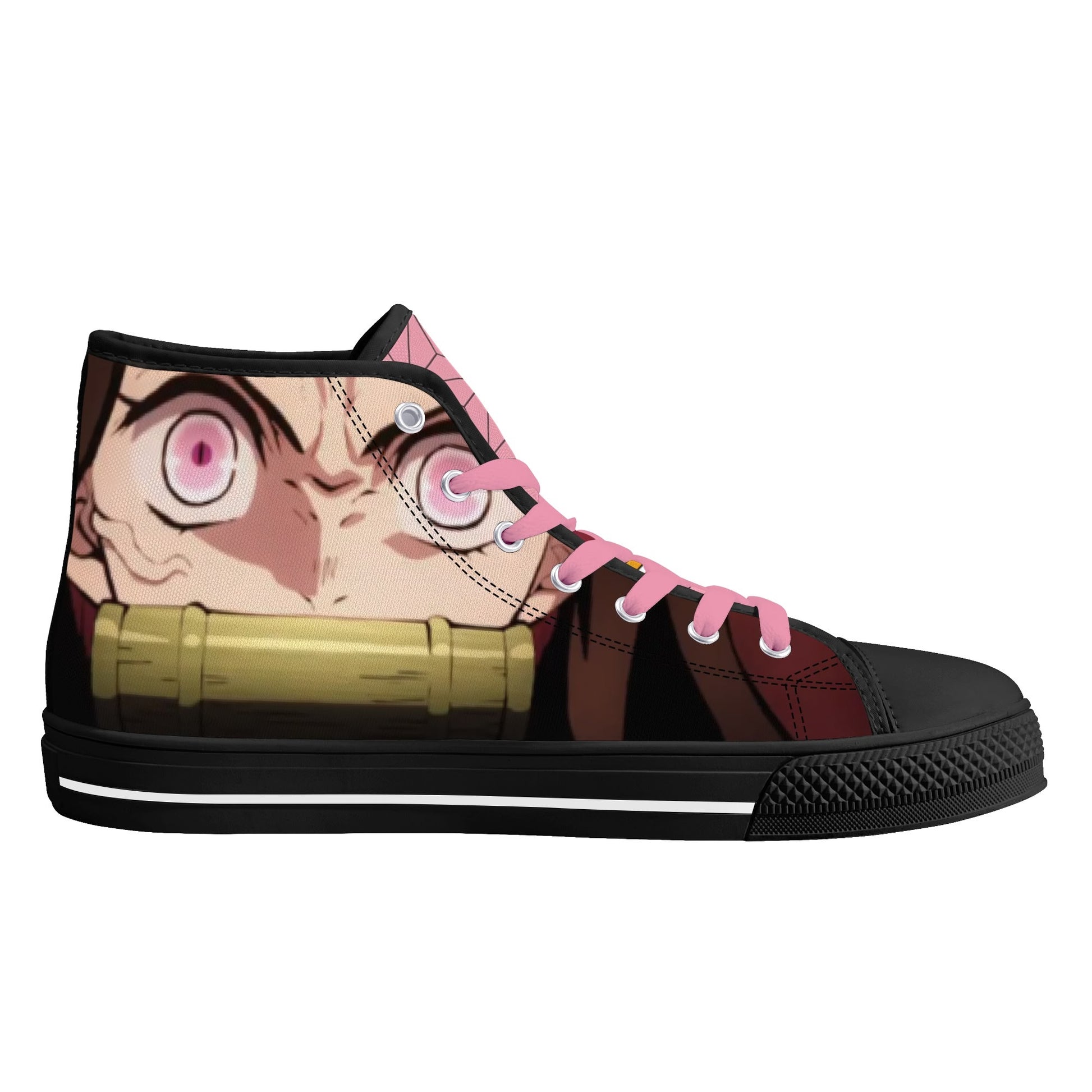 Stand out  with the  DS Anime Womens High Top Canvas Shoes  available at Hey Nugget. Grab yours today!