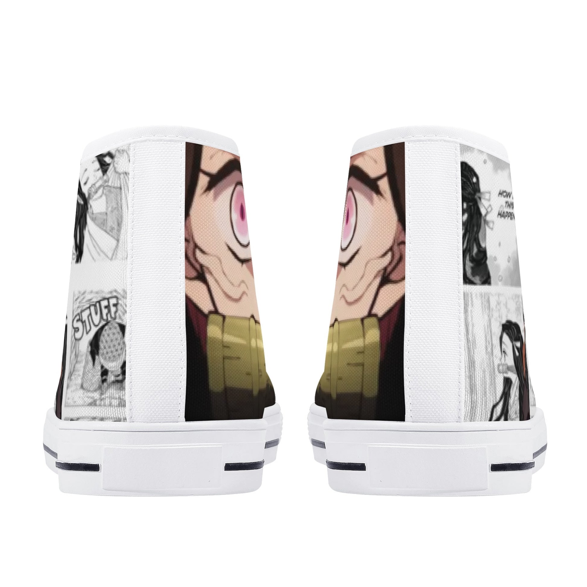 Stand out  with the  DS Anime Womens High Top Canvas Shoes  available at Hey Nugget. Grab yours today!