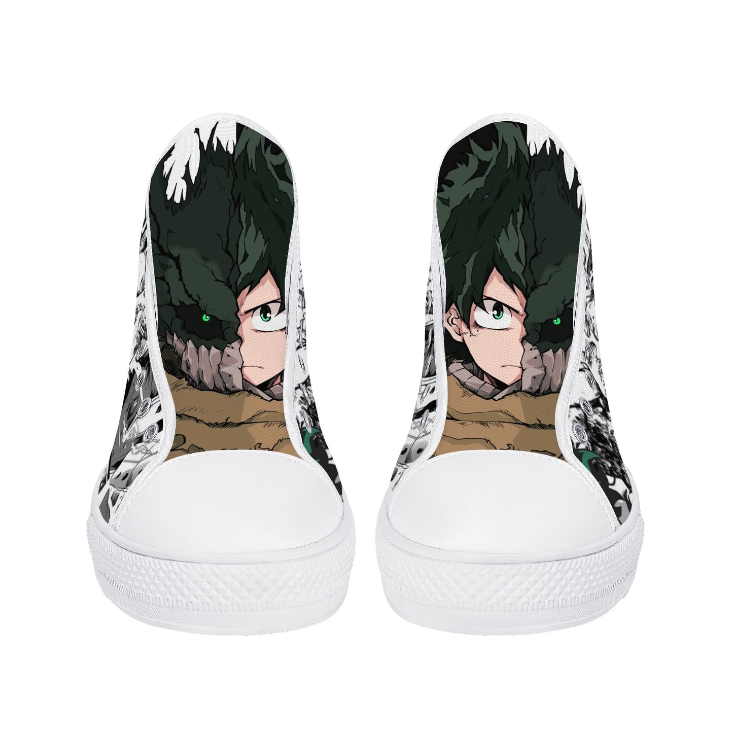 Stand out  with the  MHA Anime Mens High Top Canvas Shoes  available at Hey Nugget. Grab yours today!