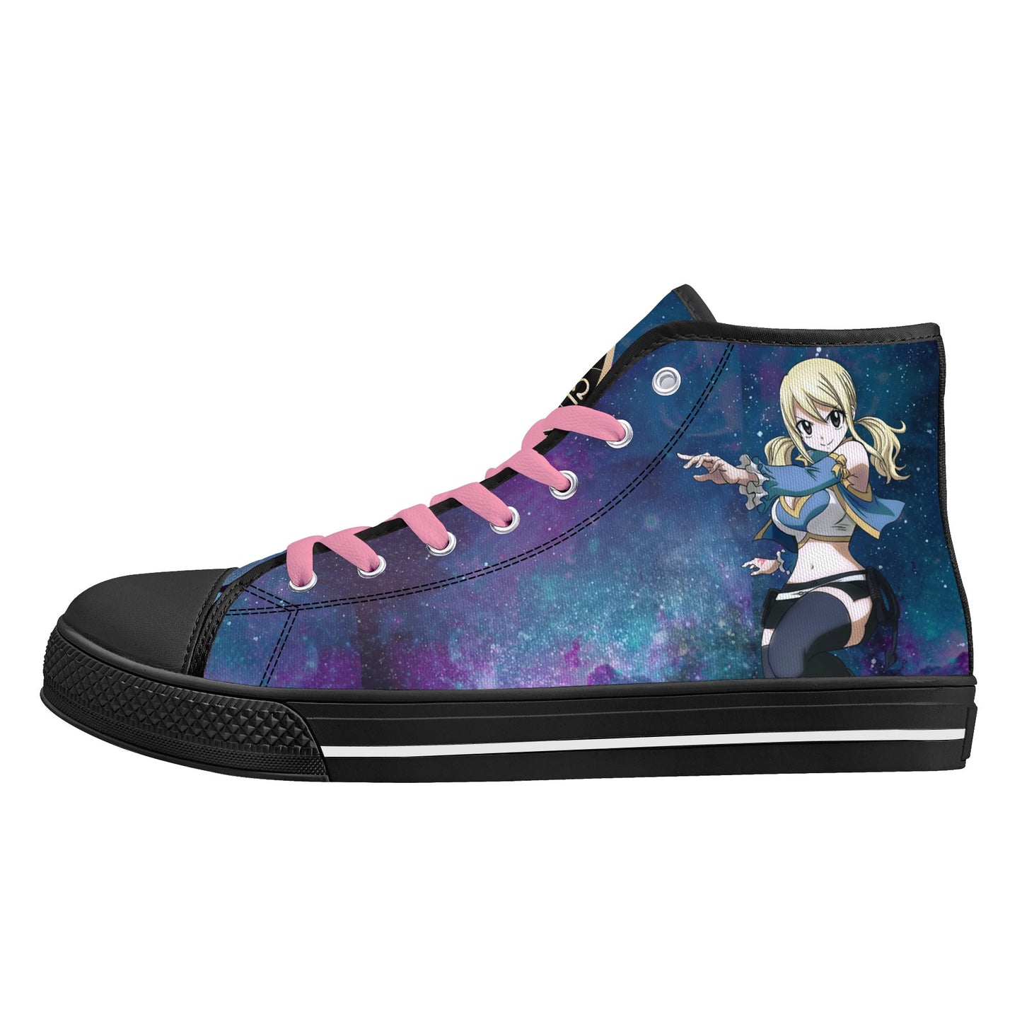 Stand out  with the  FT Anime Womens High Top Canvas Shoes  available at Hey Nugget. Grab yours today!