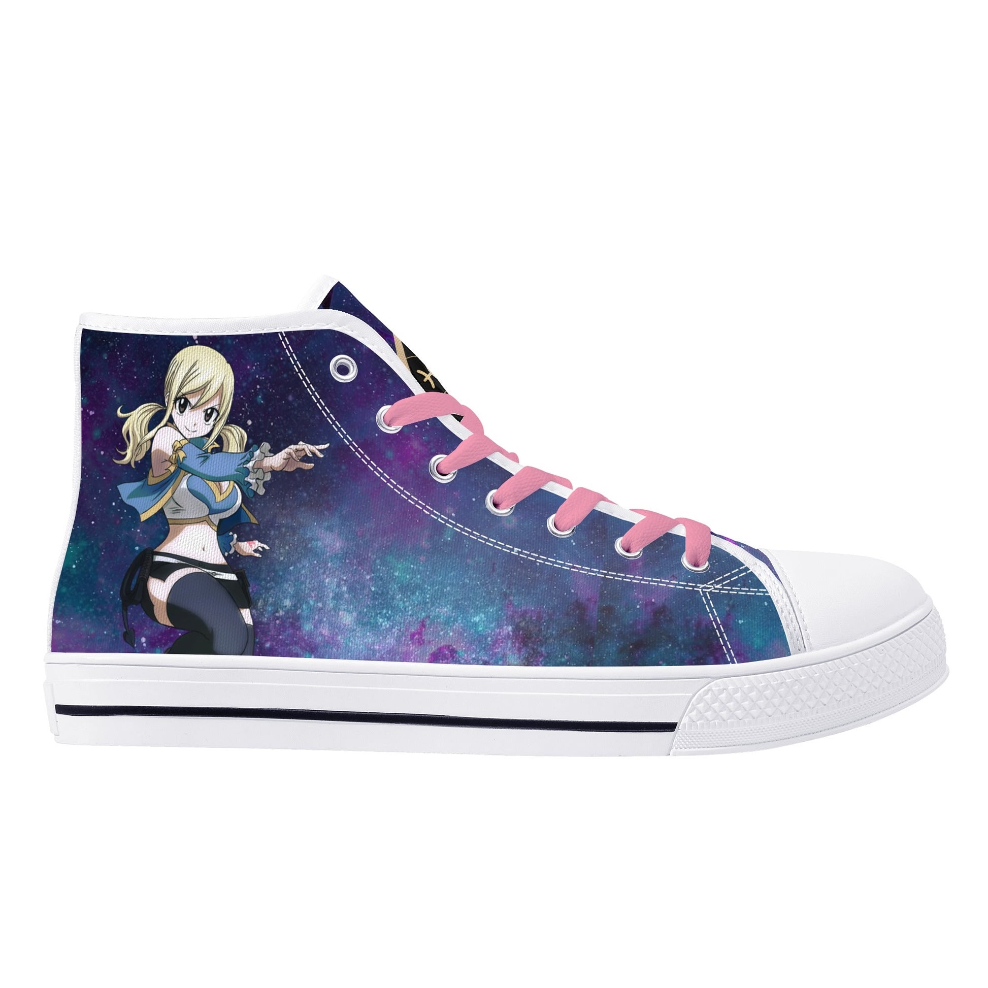 Stand out  with the  FT Anime Womens High Top Canvas Shoes  available at Hey Nugget. Grab yours today!