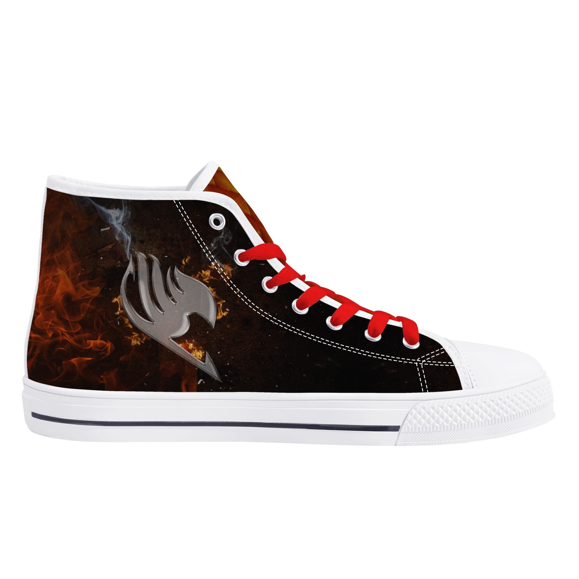 Stand out  with the  FT Anime Mens High Top Canvas Shoes  available at Hey Nugget. Grab yours today!