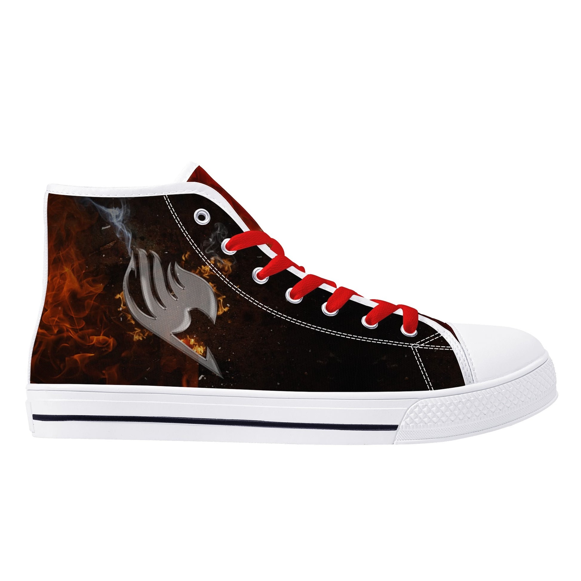 Stand out  with the  FT Anime Mens High Top Canvas Shoes  available at Hey Nugget. Grab yours today!