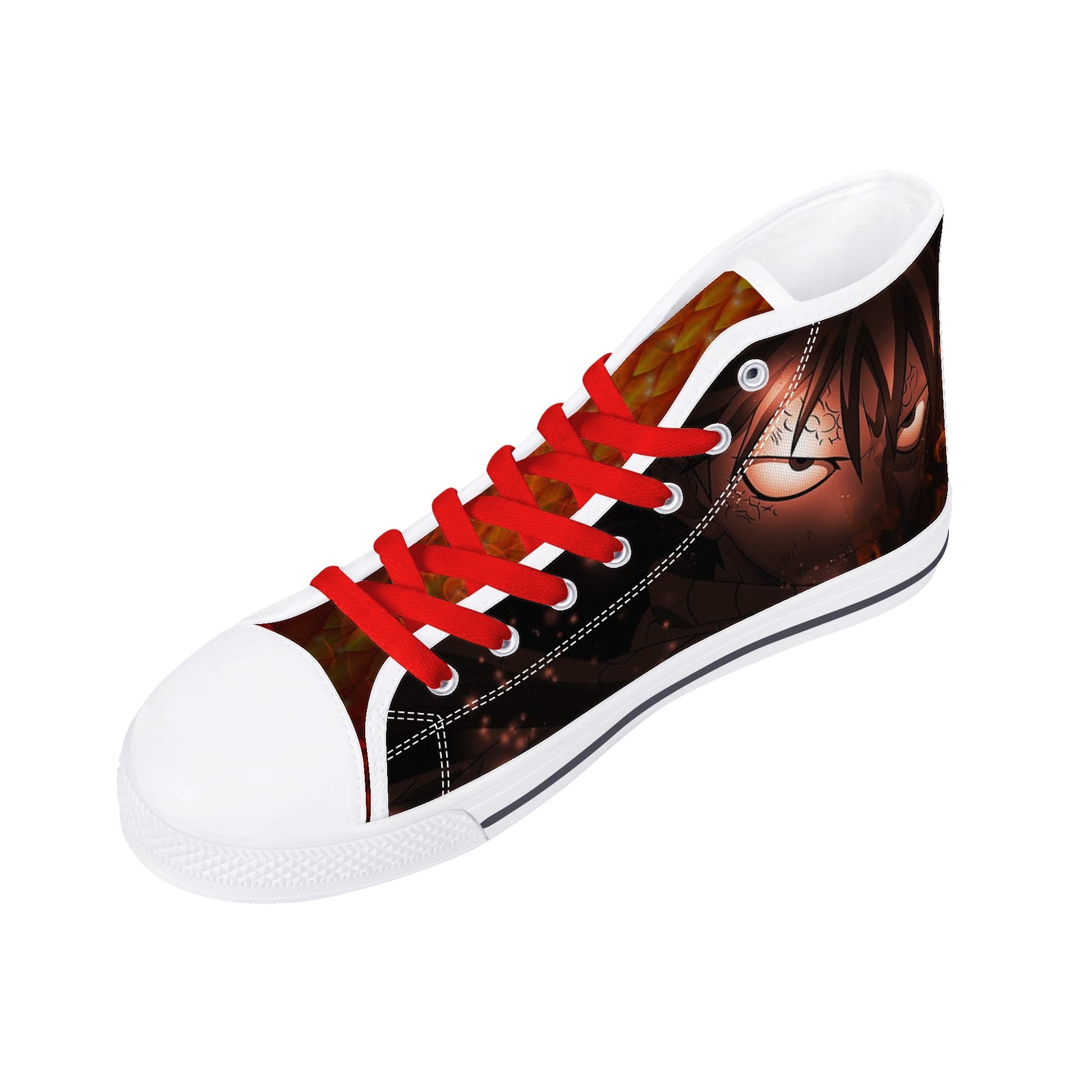 Stand out  with the  FT Anime Mens High Top Canvas Shoes  available at Hey Nugget. Grab yours today!