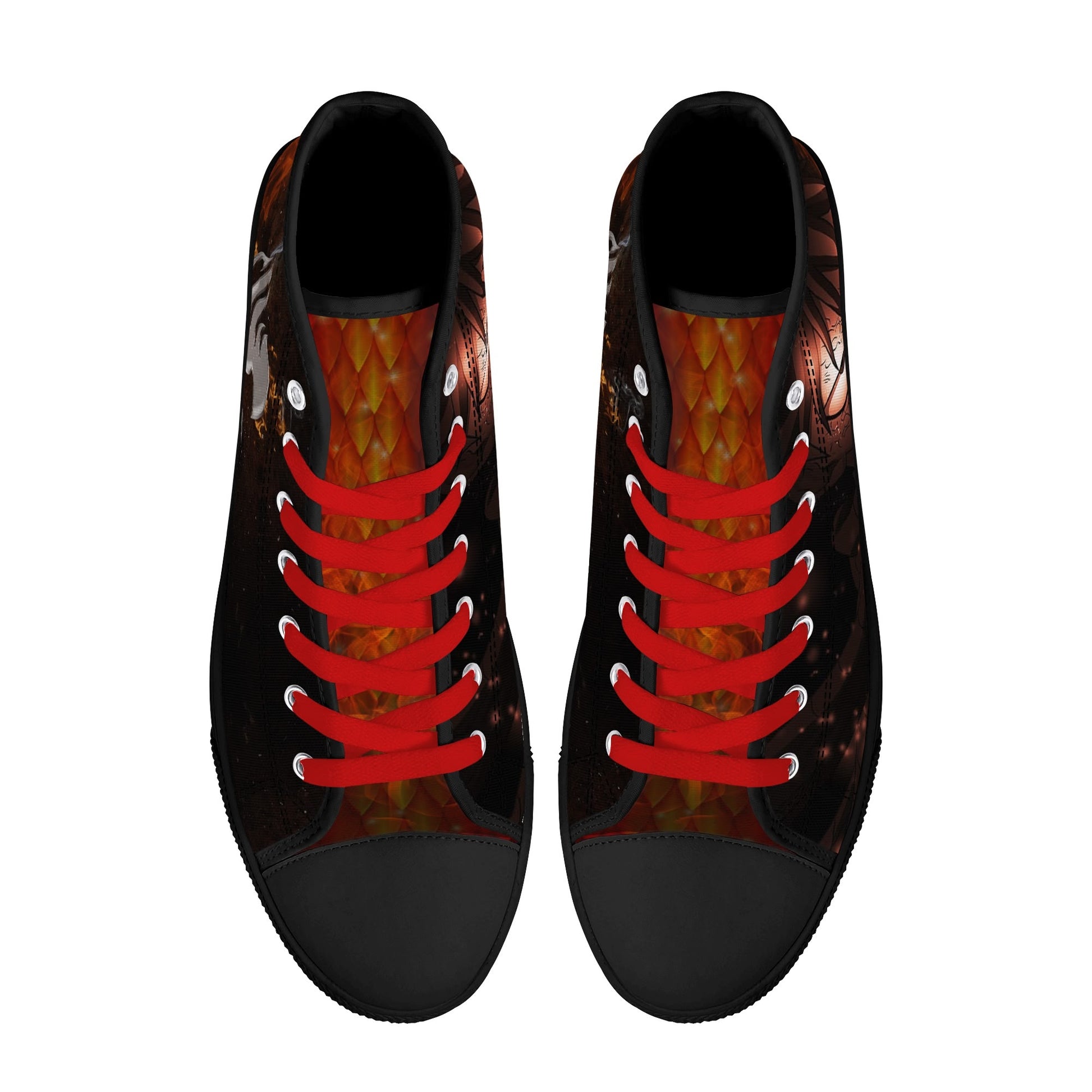 Stand out  with the  FT Anime Mens High Top Canvas Shoes  available at Hey Nugget. Grab yours today!