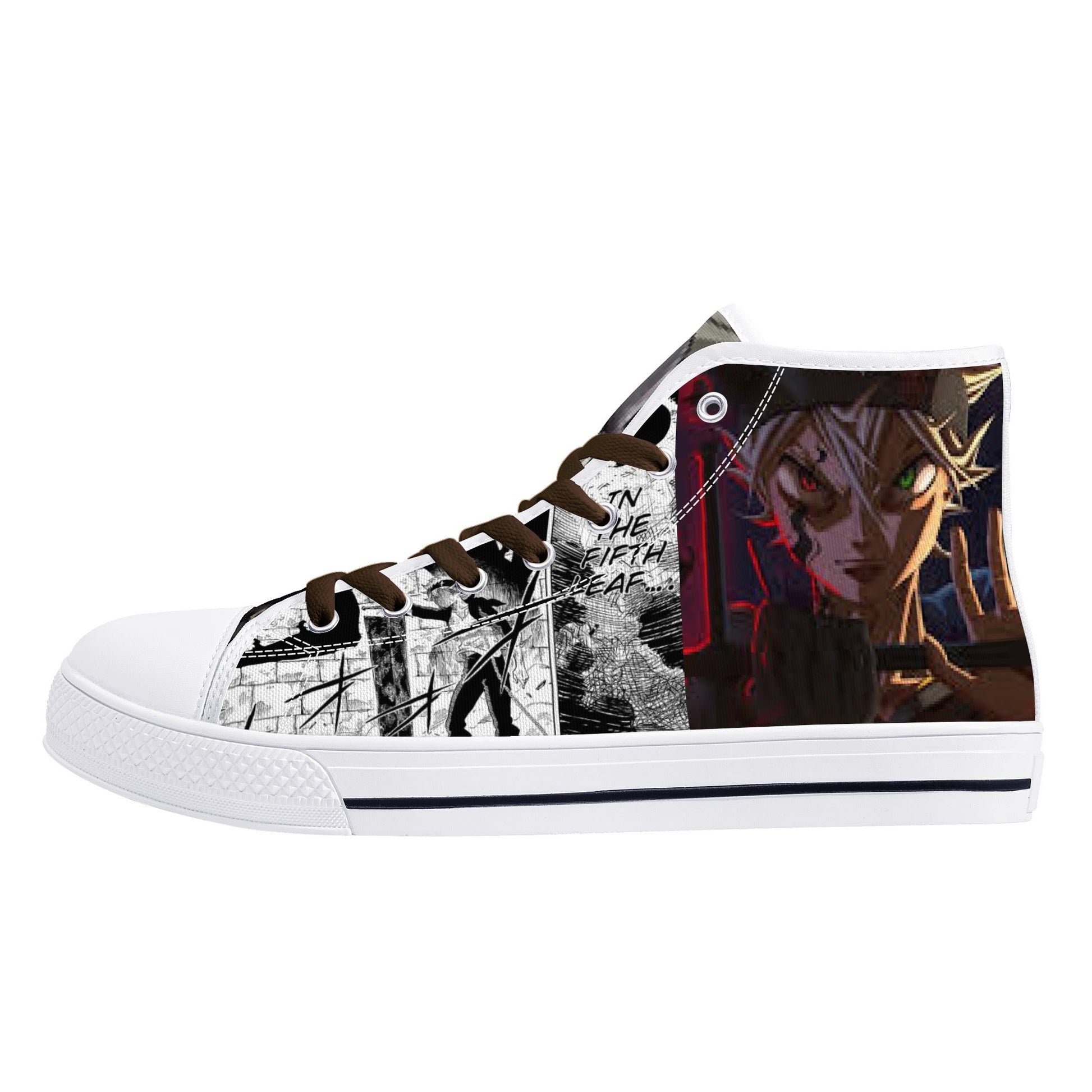 Stand out  with the  BC Anime Mens High Top Canvas Shoes  available at Hey Nugget. Grab yours today!