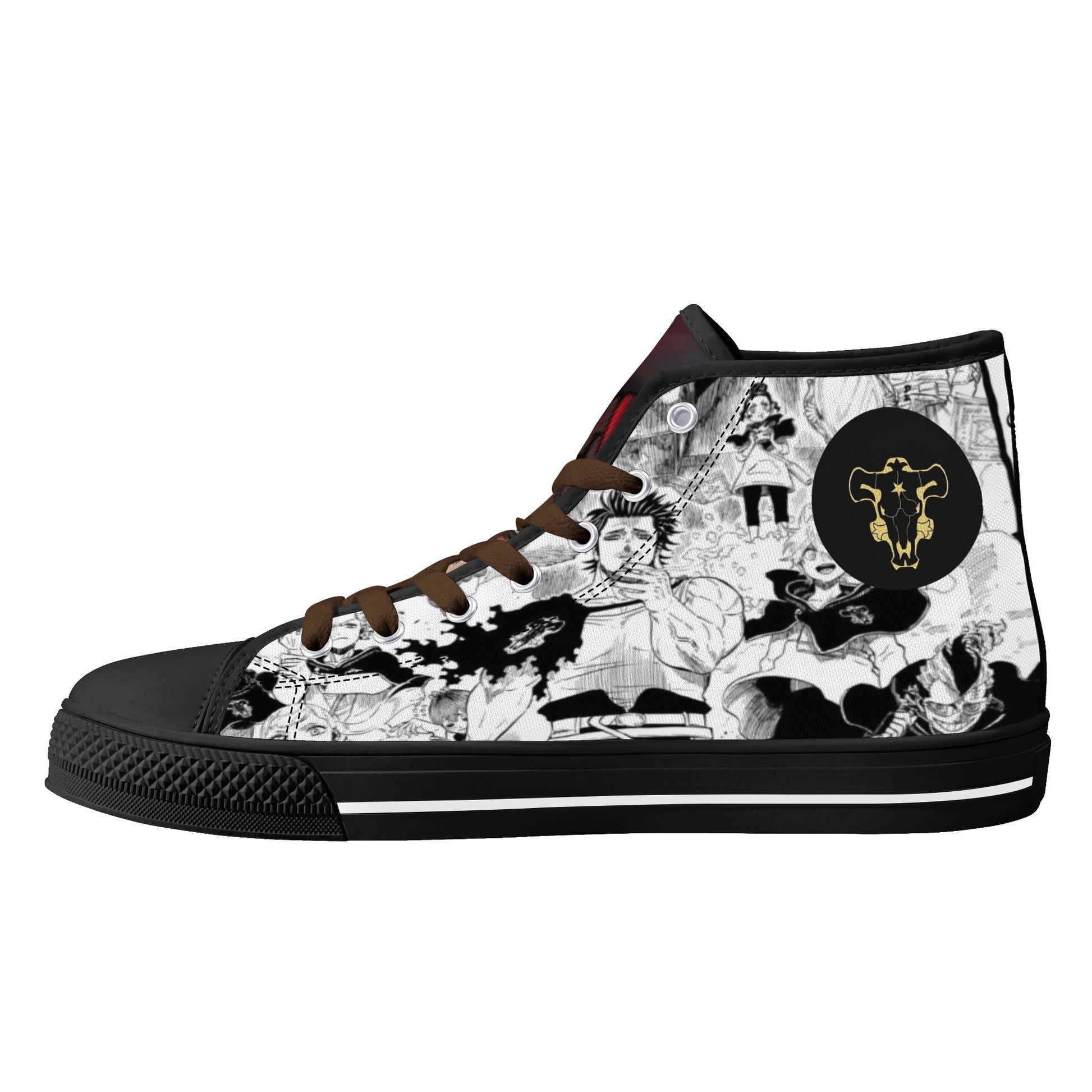 Stand out  with the  BC Anime Mens High Top Canvas Shoes  available at Hey Nugget. Grab yours today!