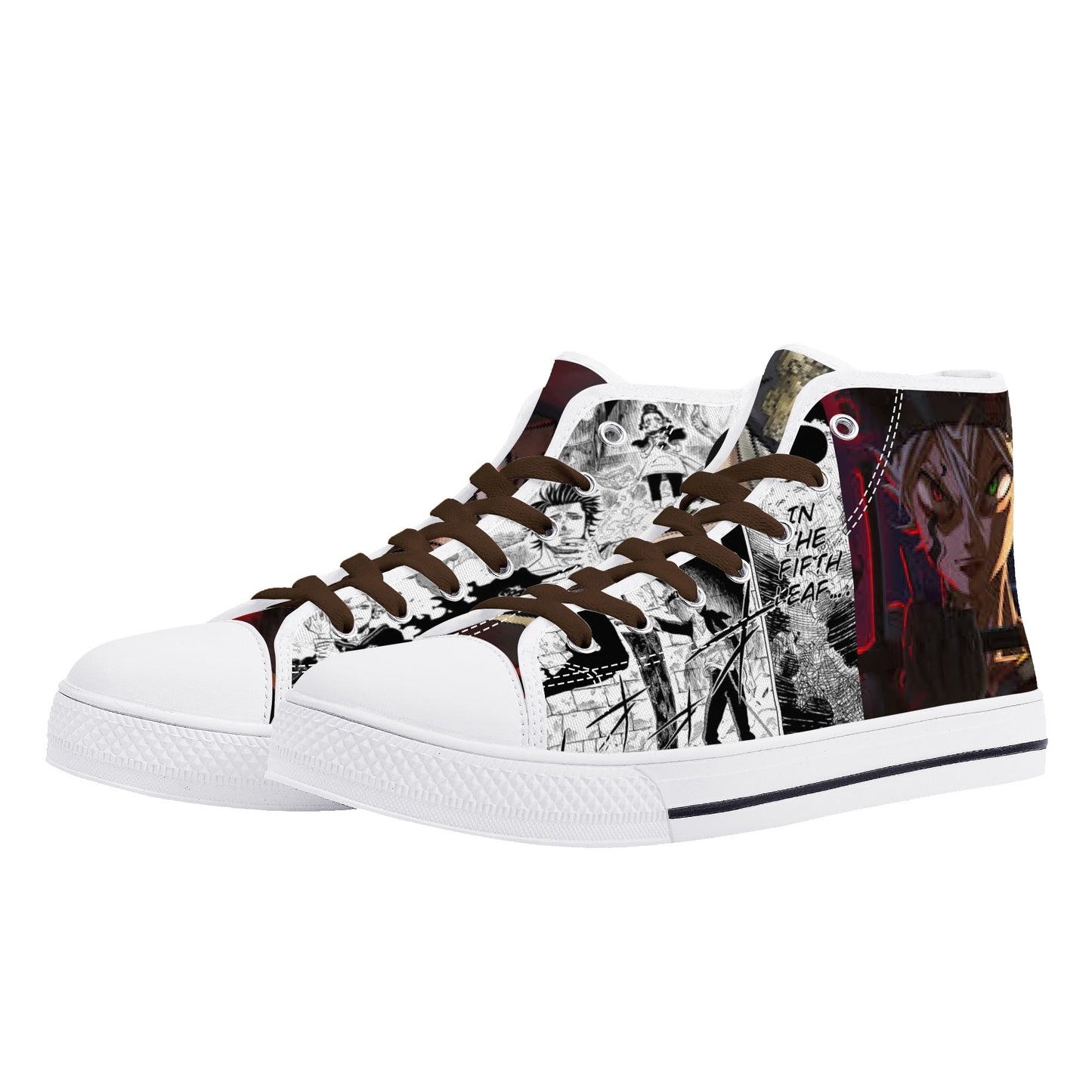 Stand out  with the  BC Anime Mens High Top Canvas Shoes  available at Hey Nugget. Grab yours today!