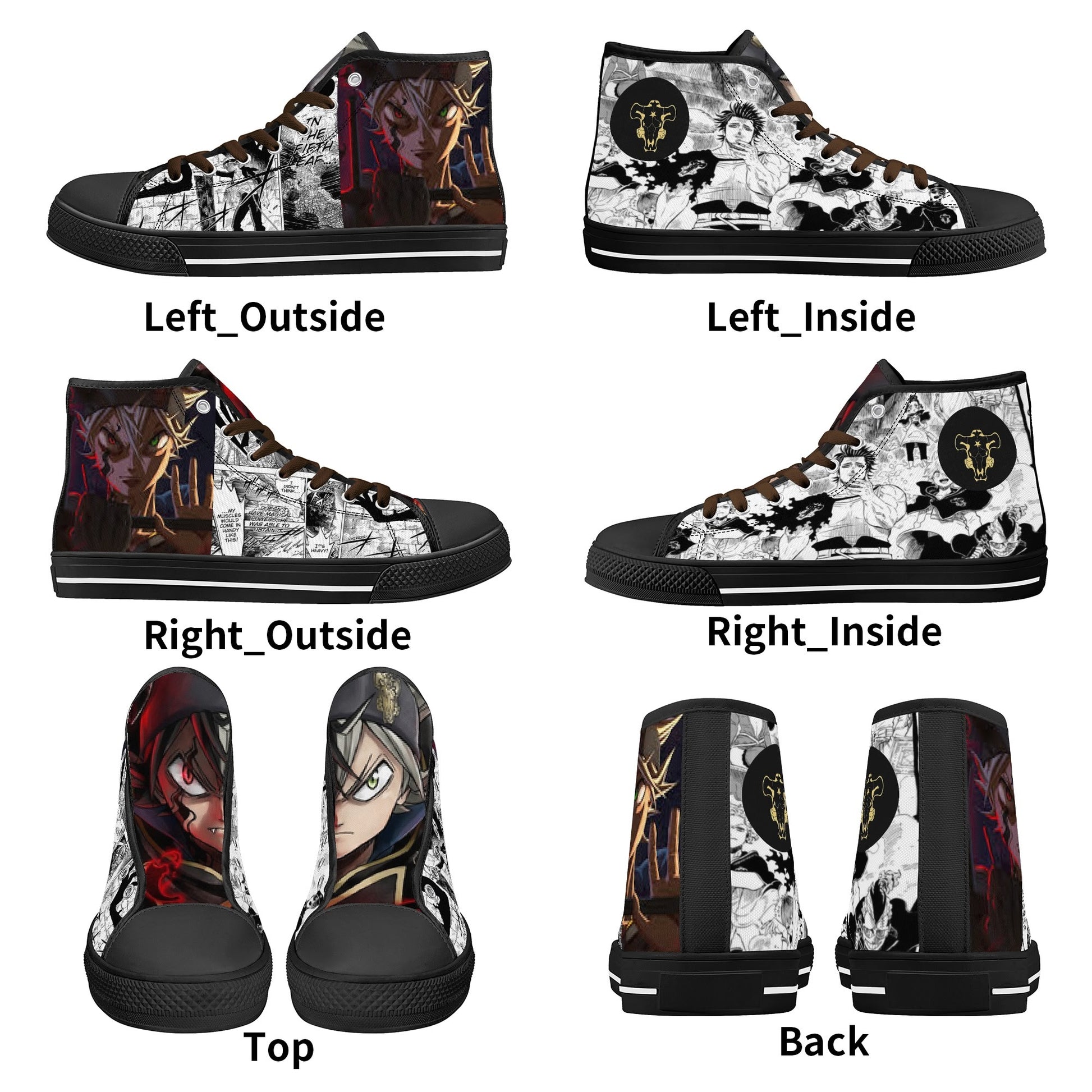 Stand out  with the  BC Anime Mens High Top Canvas Shoes  available at Hey Nugget. Grab yours today!