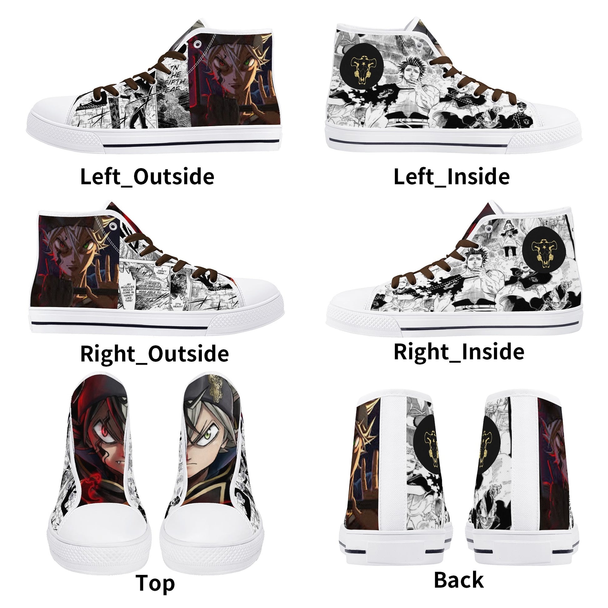 Stand out  with the  BC Anime Mens High Top Canvas Shoes  available at Hey Nugget. Grab yours today!