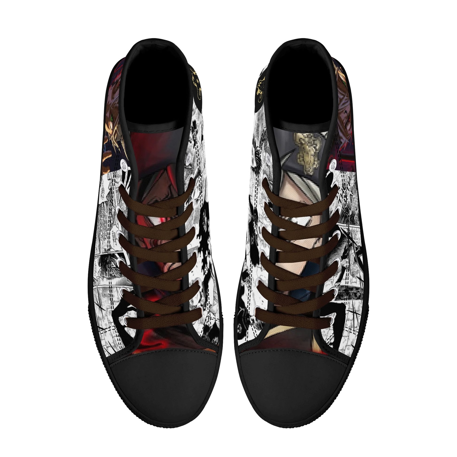 Stand out  with the  BC Anime Mens High Top Canvas Shoes  available at Hey Nugget. Grab yours today!