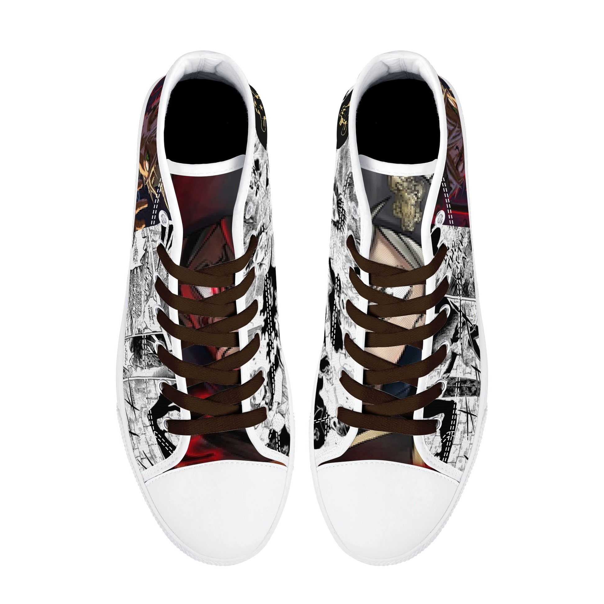 Stand out  with the  BC Anime Mens High Top Canvas Shoes  available at Hey Nugget. Grab yours today!