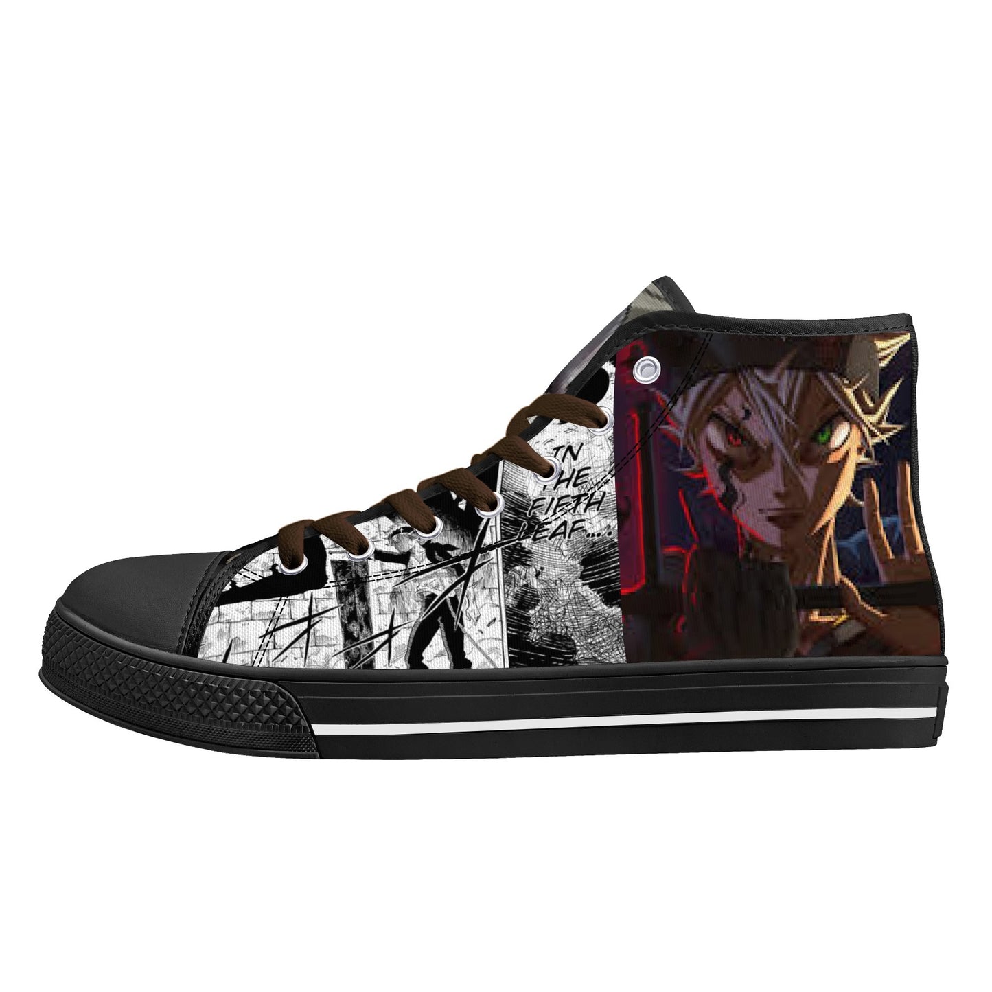 Stand out  with the  BC Anime Mens High Top Canvas Shoes  available at Hey Nugget. Grab yours today!