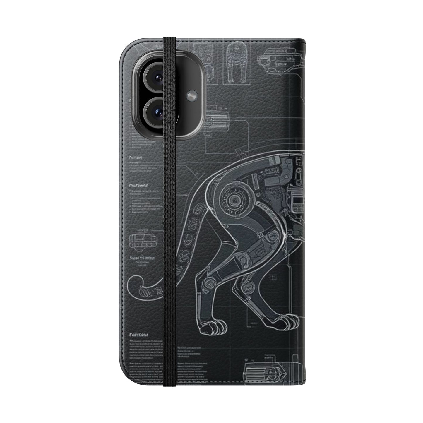 Cat Anatomy Flip Cases