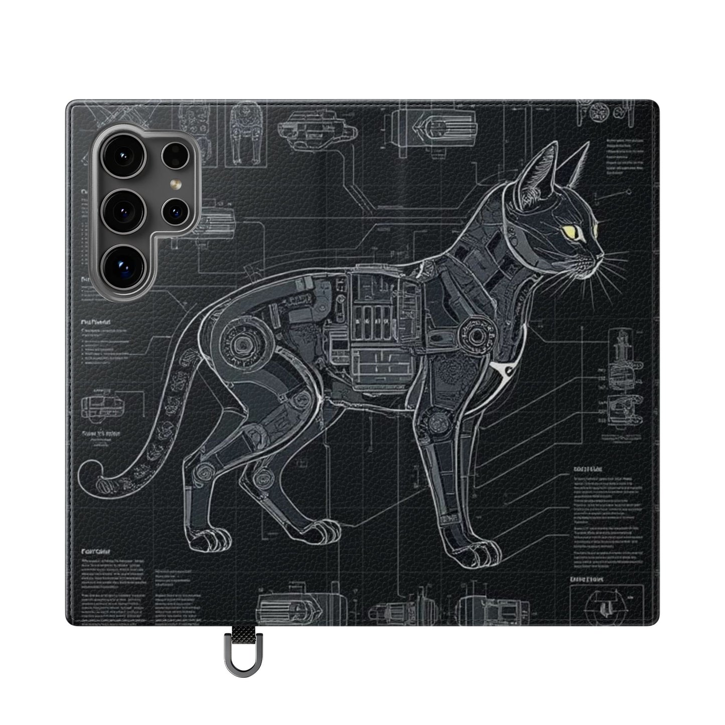 Cat Anatomy Flip Cases
