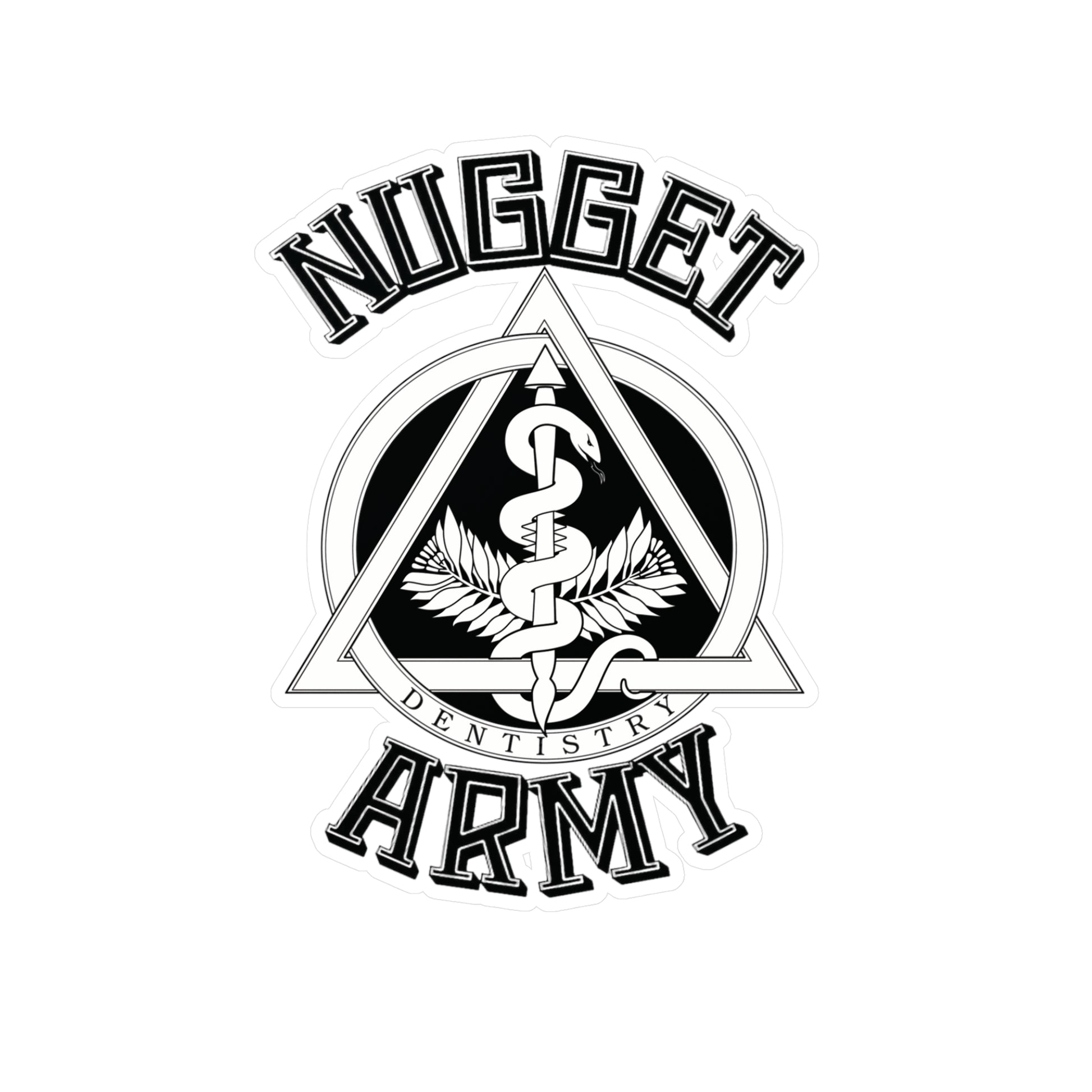 Stand out  with the  Nugget Army Dentist  available at Hey Nugget. Grab yours today!