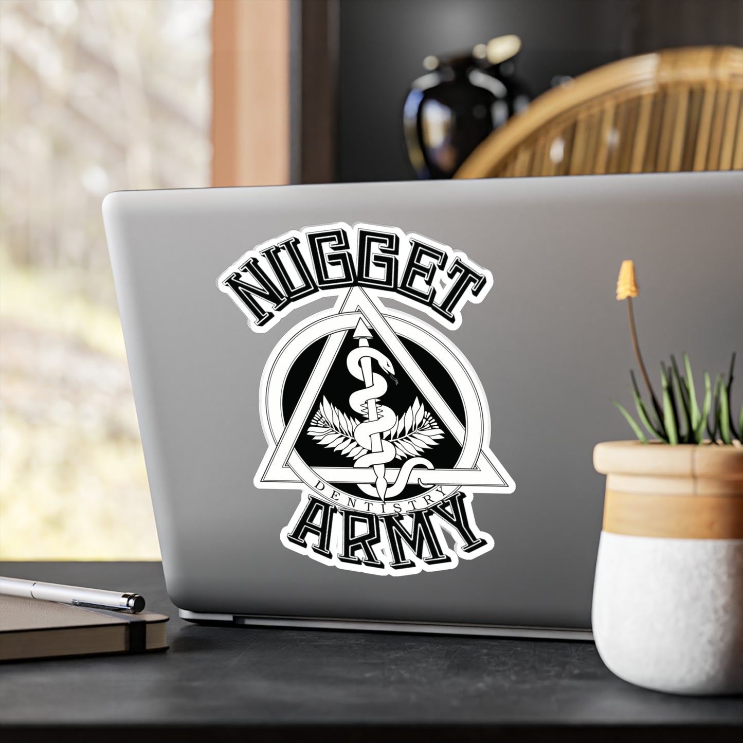 Stand out  with the  Nugget Army Dentist  available at Hey Nugget. Grab yours today!