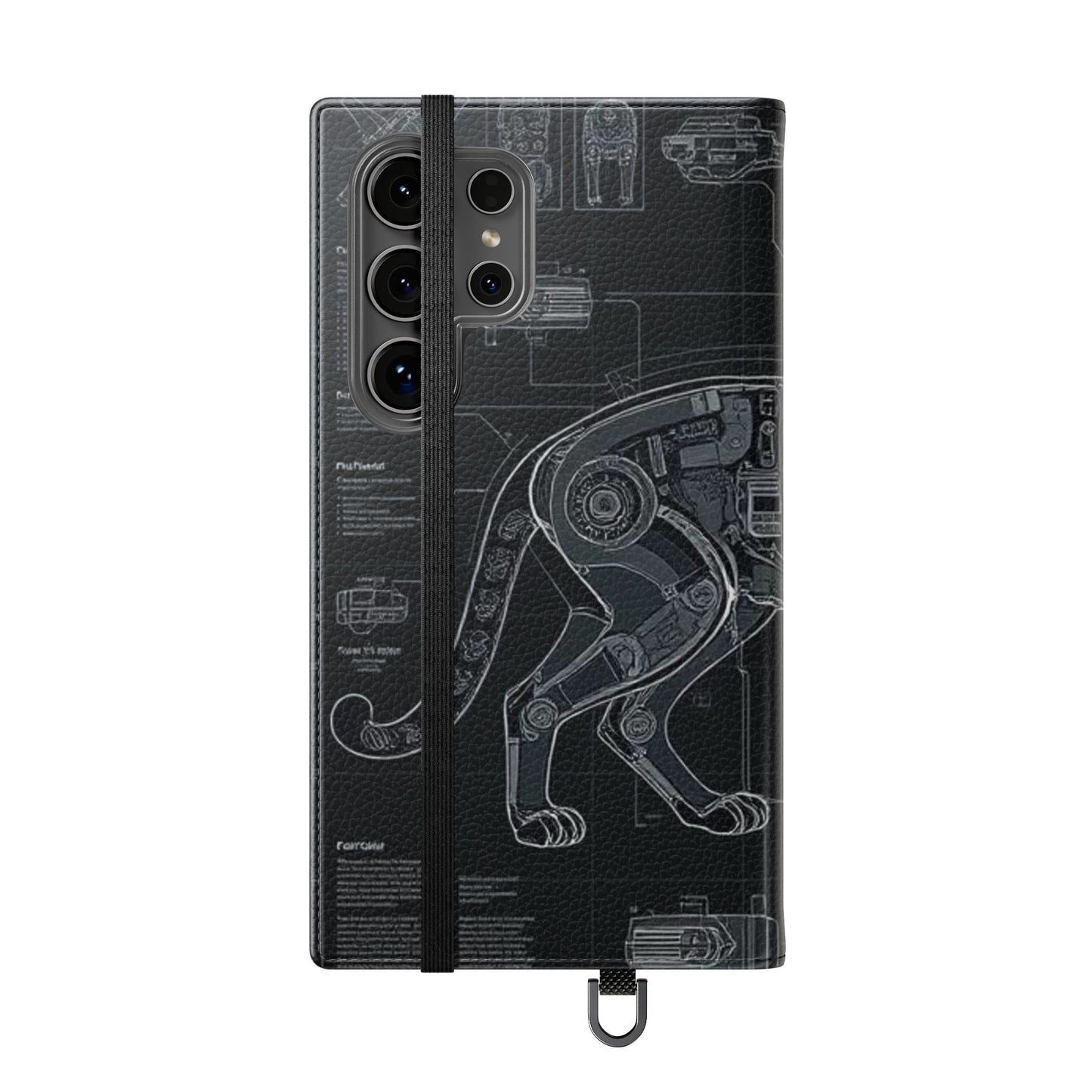 Cat Anatomy Flip Cases