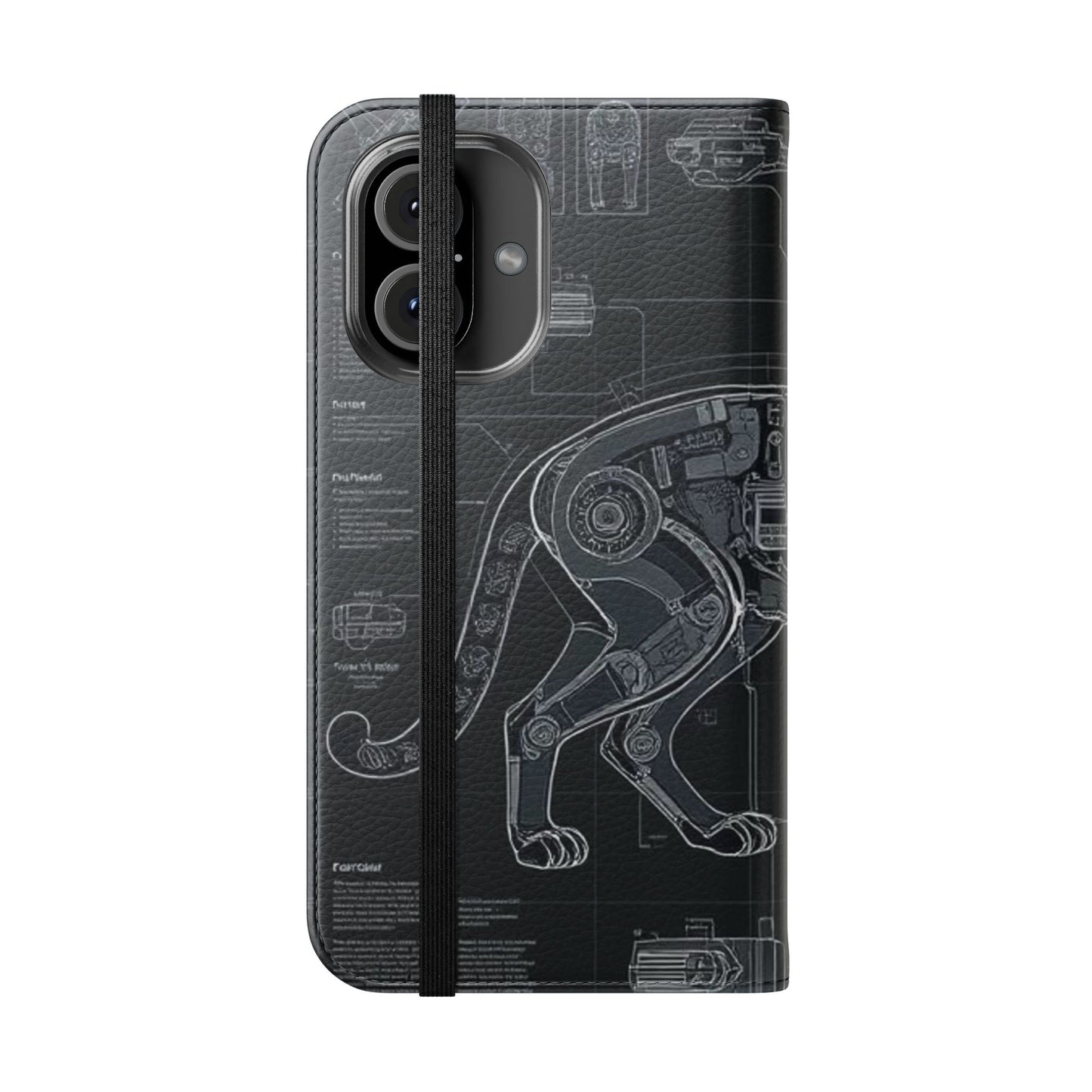 Cat Anatomy Flip Cases