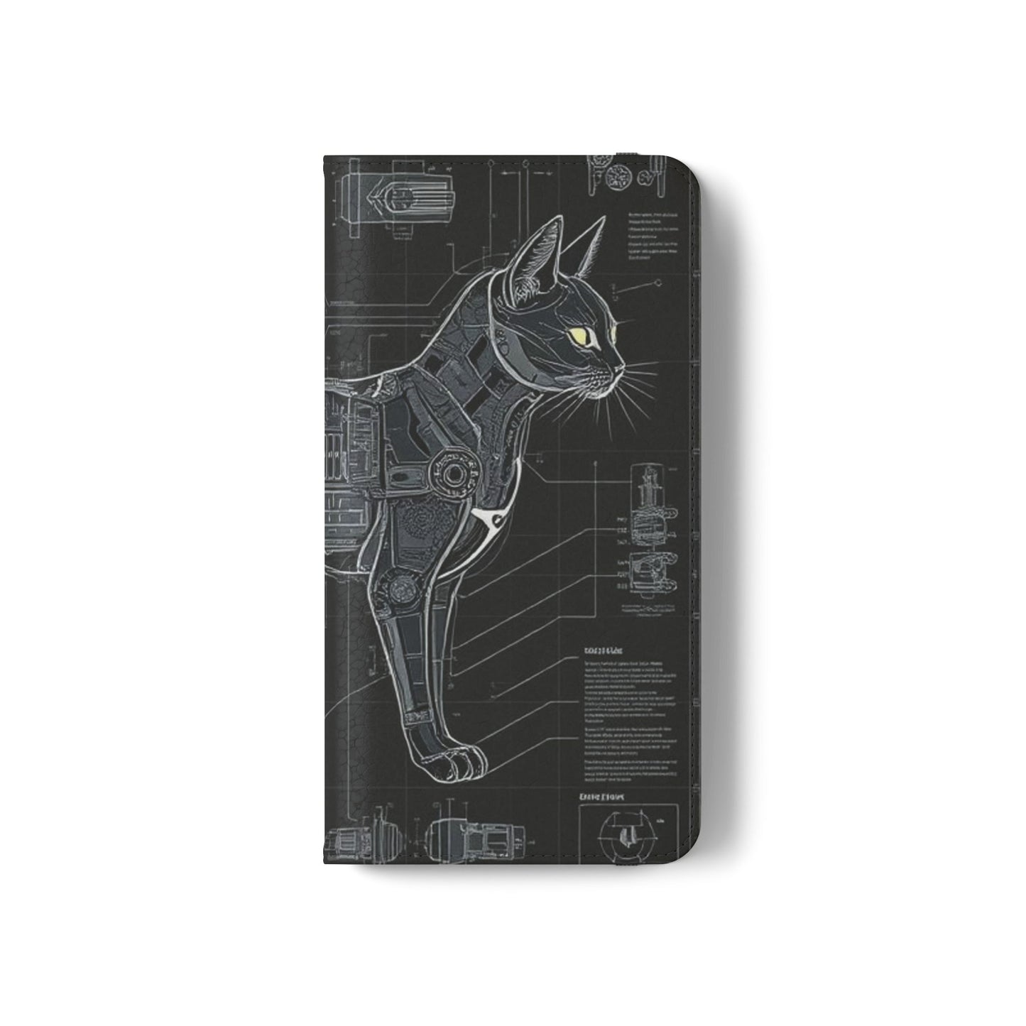 Cat Anatomy Flip Cases