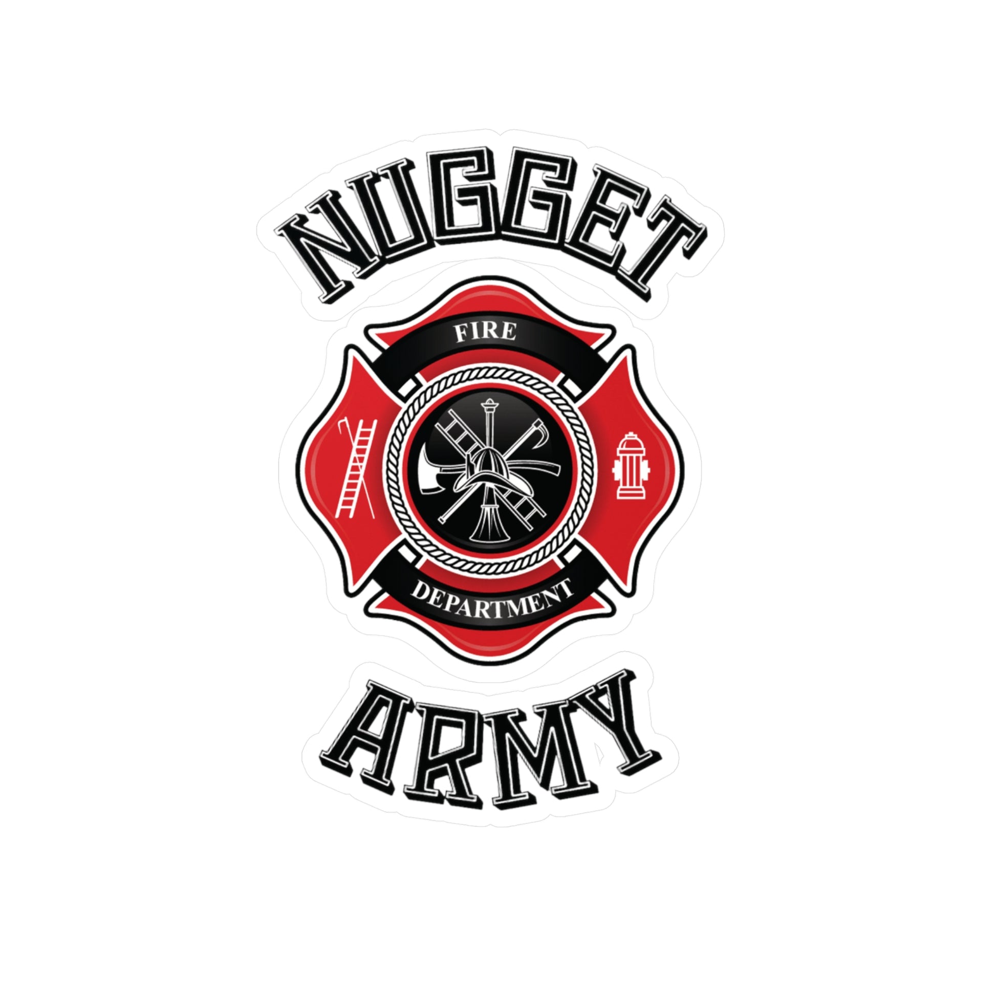 Stand out  with the  Nugget Army Fire  available at Hey Nugget. Grab yours today!
