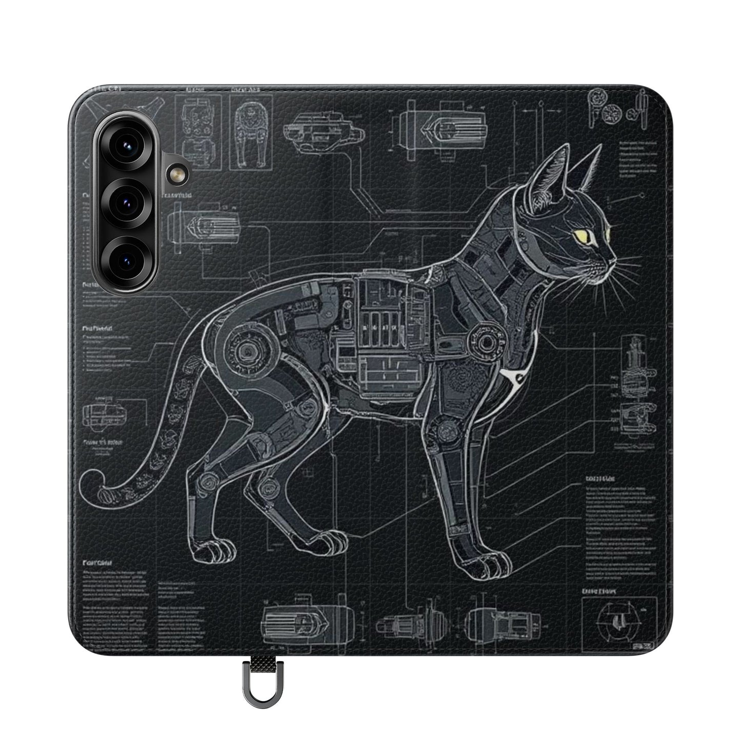 Cat Anatomy Flip Cases