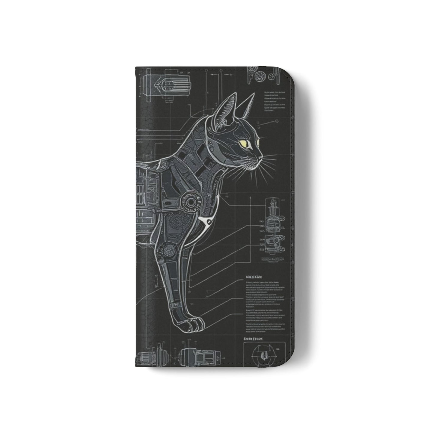 Cat Anatomy Flip Cases